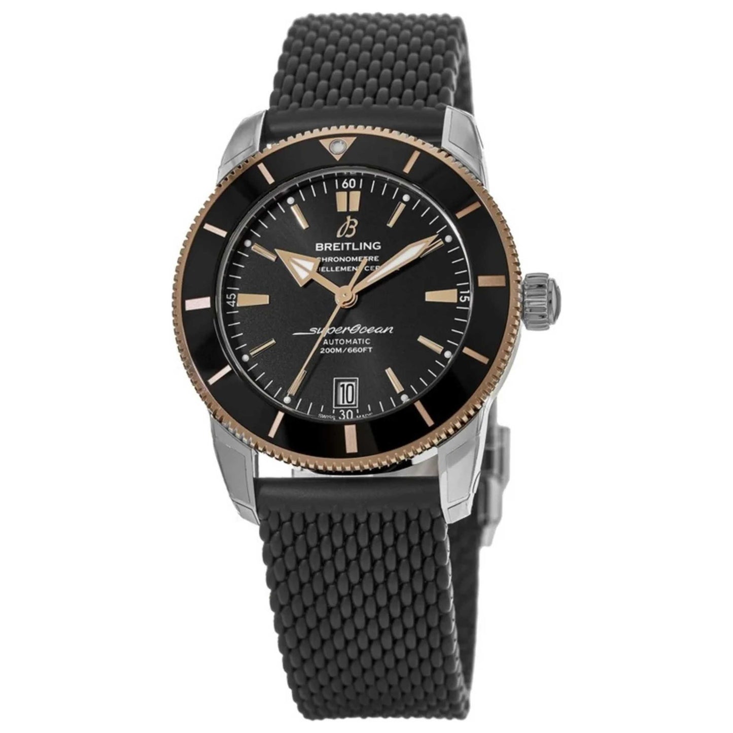 Front view of Breitling Superocean Heritage Men's Automatic Watch UB2010121B1S1