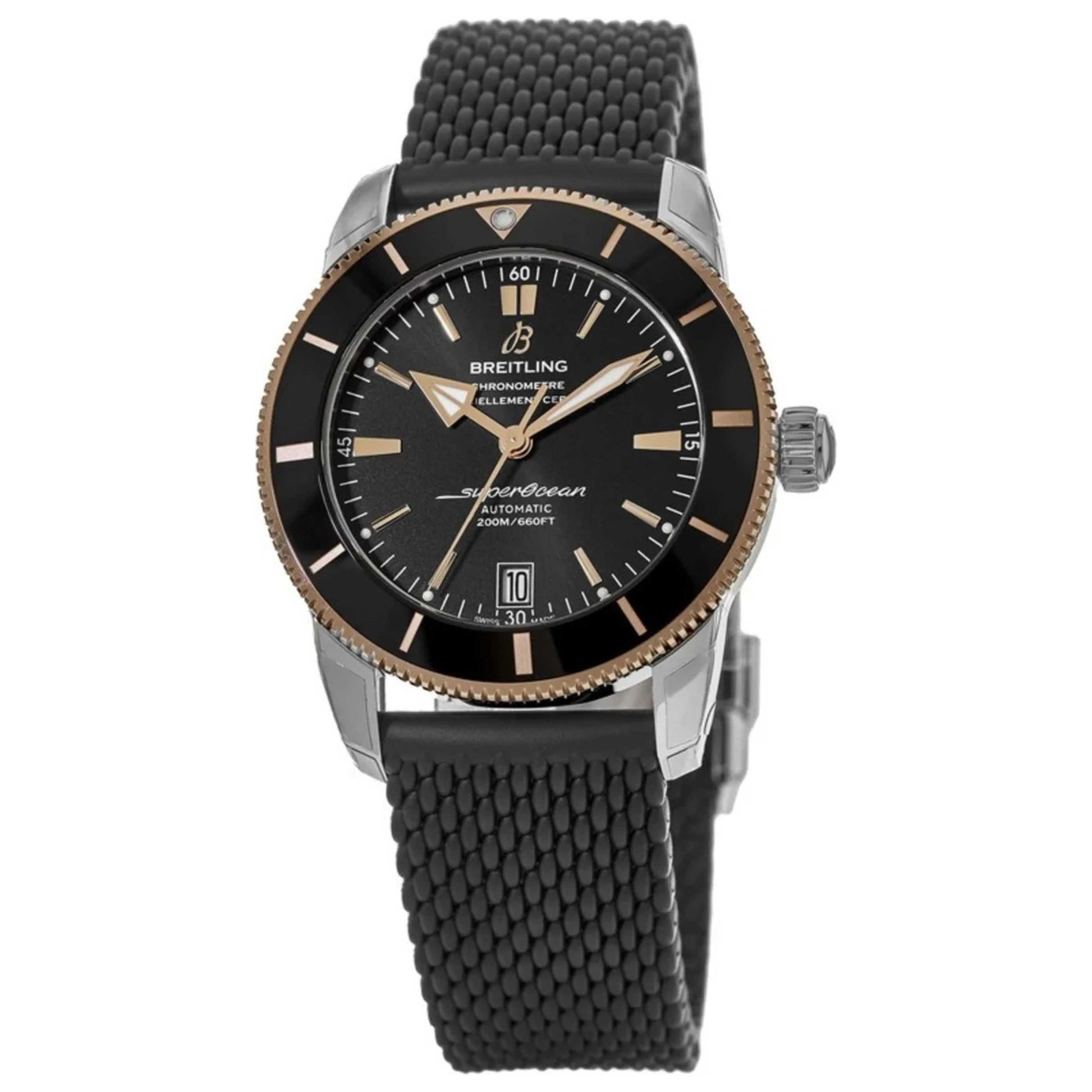 Front view of Breitling Superocean Heritage Men's Automatic Watch UB2010121B1S1