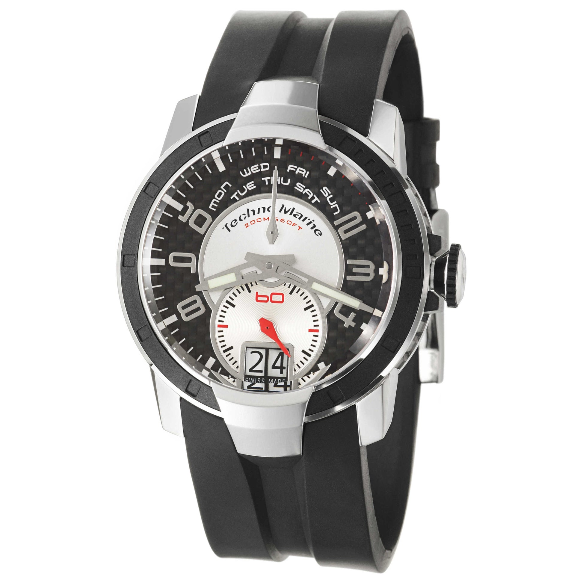 Front view of TechnoMarine UF6 Men's Swiss Quartz (Battery-Powered) Watch UFR02