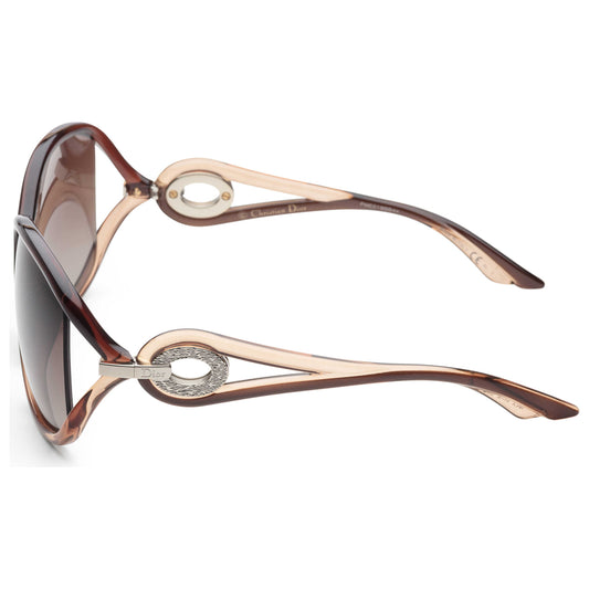 Left view of Christian Dior Ultra Women's Sunglasses ULTRADIORRCX-EC