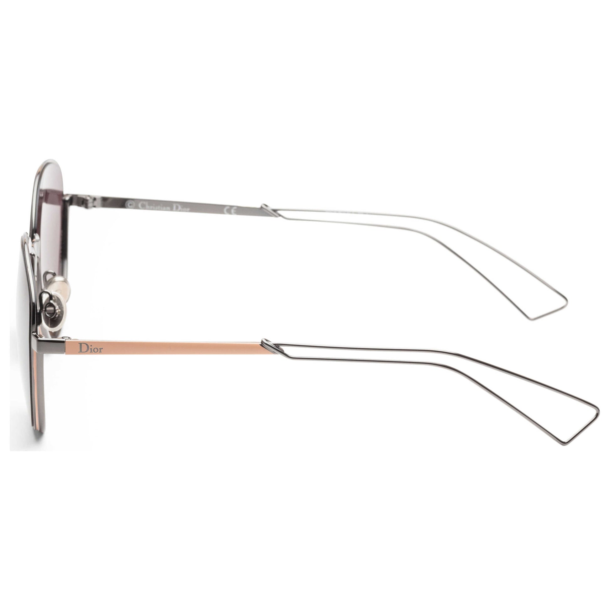 Left view of Christian Dior Ultra Women's Sunglasses ULTRADIORRDA-K2