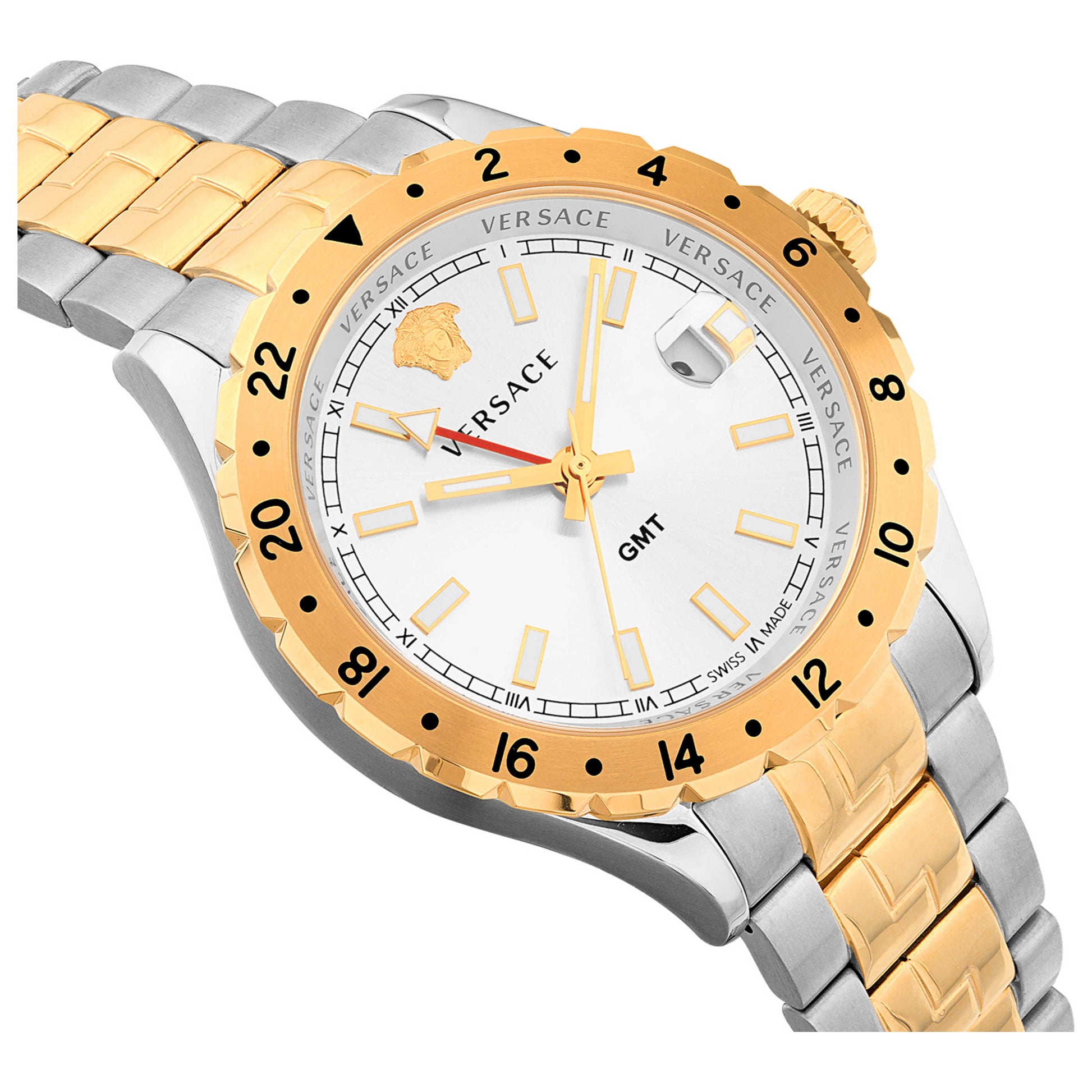 Left view of Versace Hellenyium Men's Quartz Watch V11030015