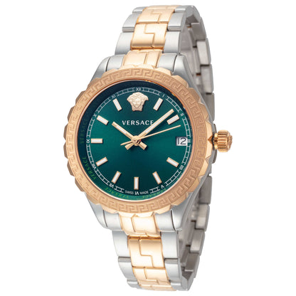 Front view of Versace Hellenyium Women's Quartz Watch V12050016