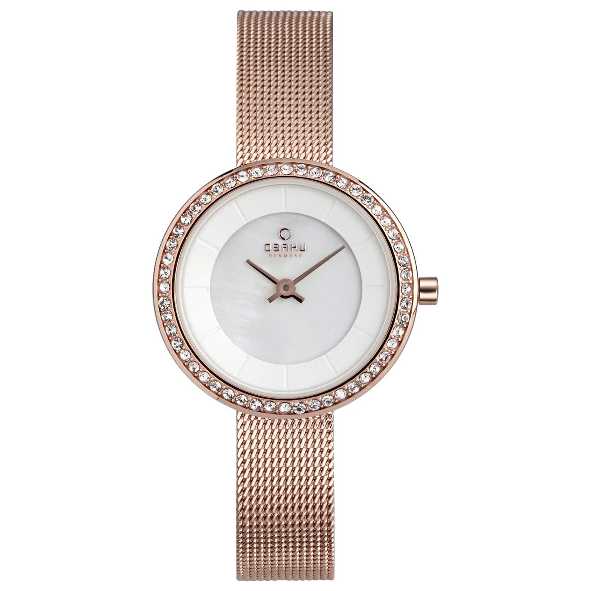 Front view of Obaku Denmark Women's Quartz Watch V146LEVWMV