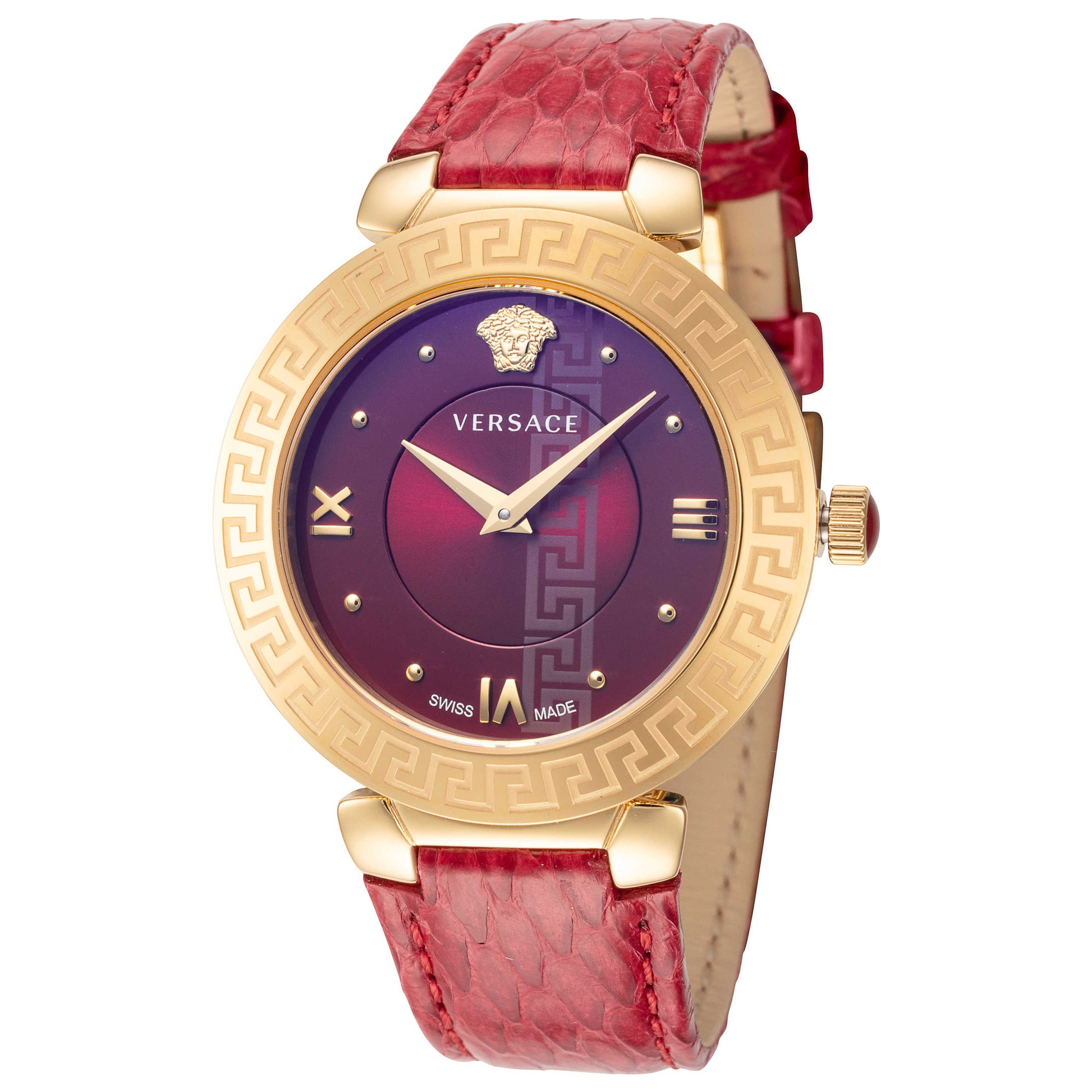 Front view of Versace Daphnis Women's Quartz Watch V16080017