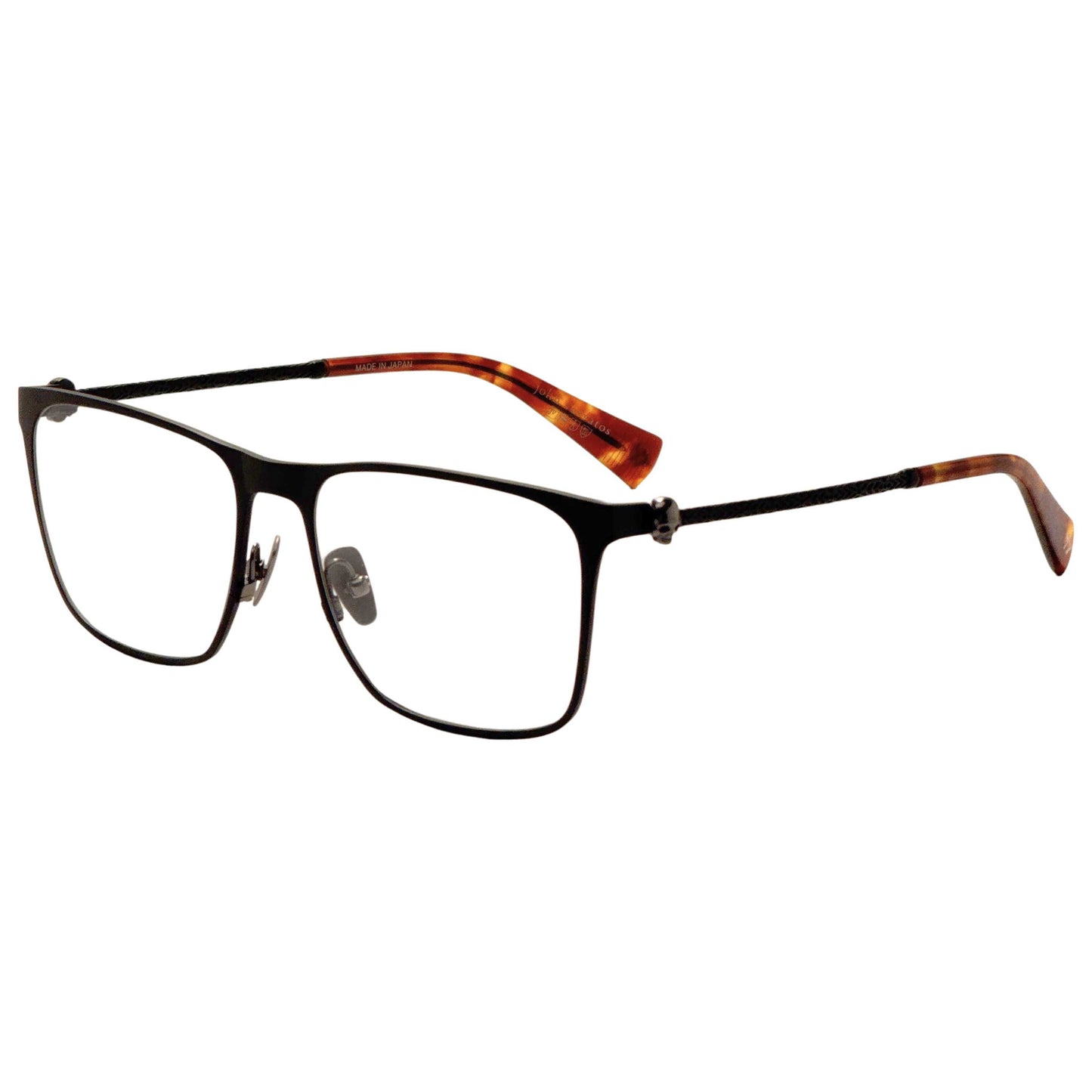 Front view of John Varvatos Men's Opticals V182550MBL
