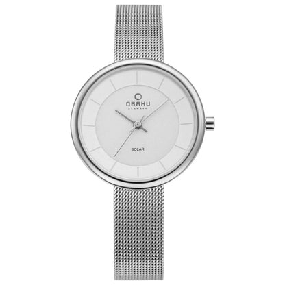Front view of Obaku Lys Women's Quartz Watch V206LRCWMC