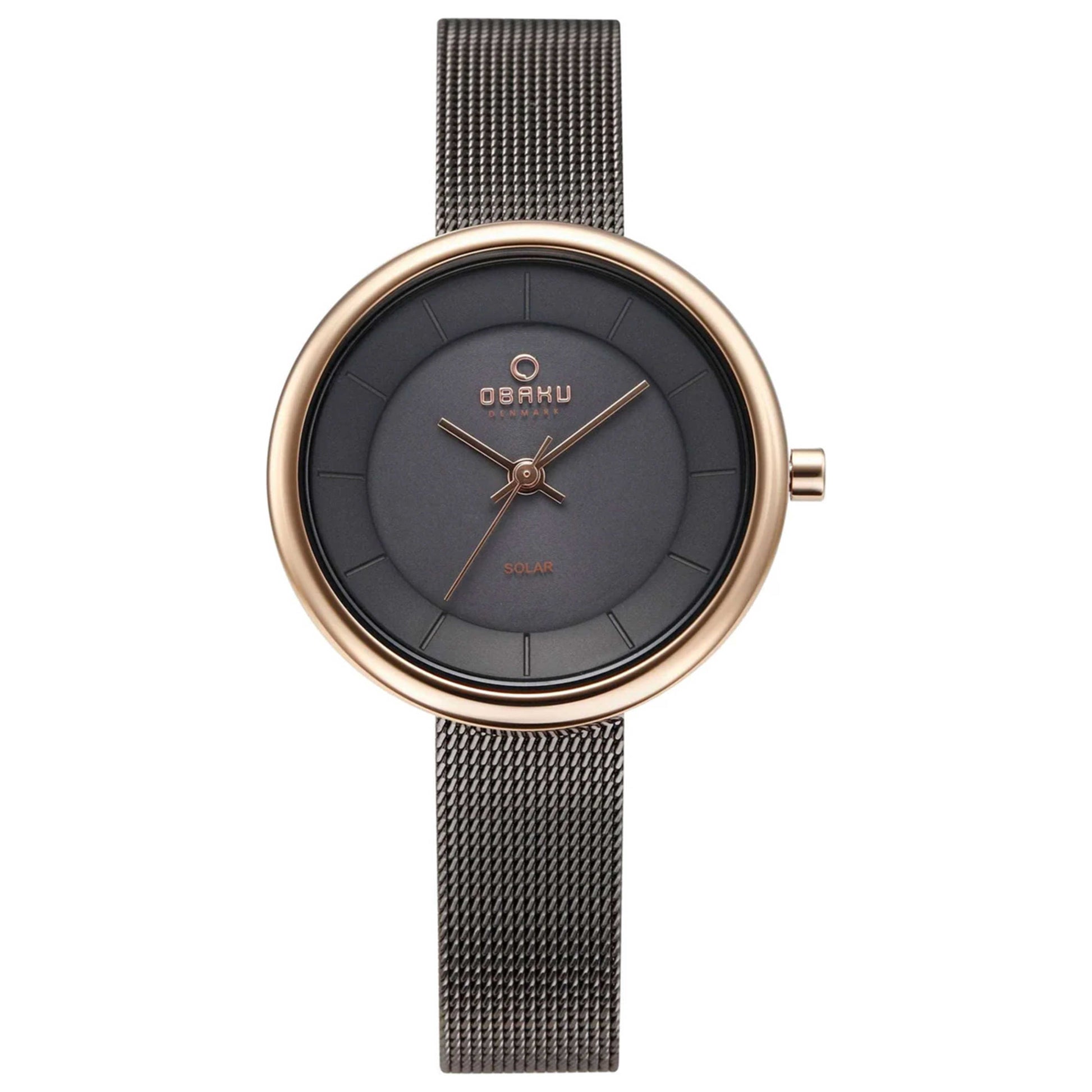 Front view of Obaku Lys Women's Quartz Watch V206LRVJMJ
