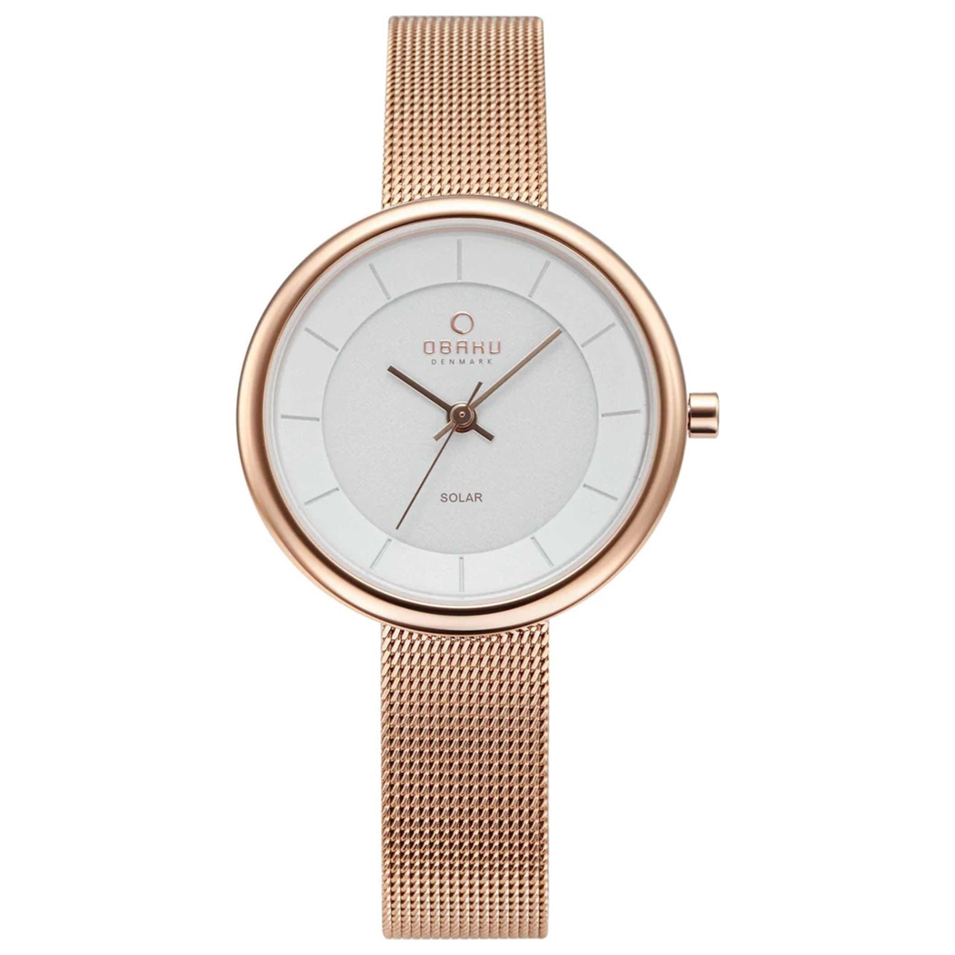 Front view of Obaku Lys Women's Quartz Watch V206LRVWMV