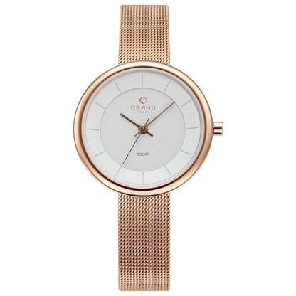 Front view of Obaku Lys Women's Quartz Watch V206LRVWMV