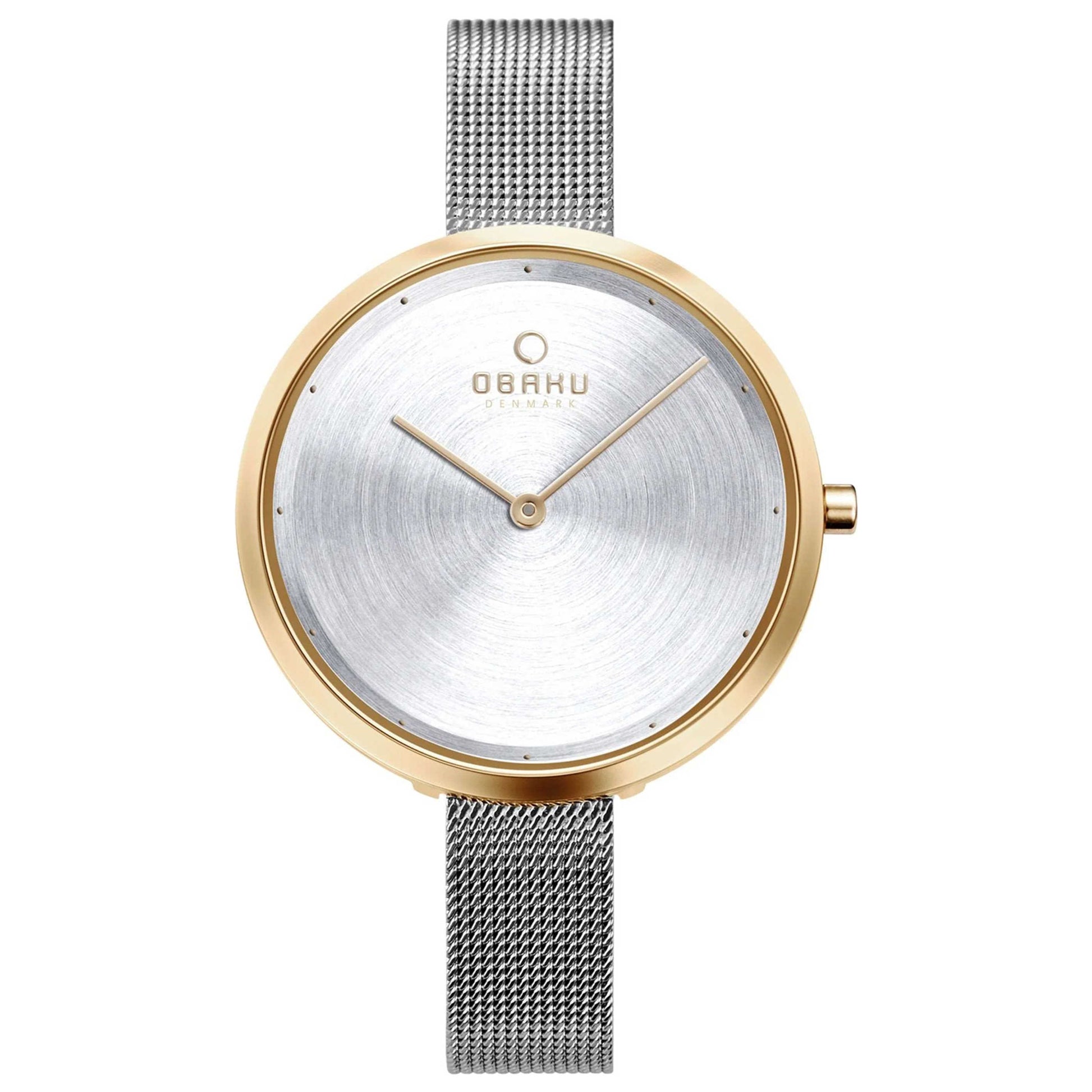 Front view of Obaku Classic Women's Quartz Watch V227LXGIMC