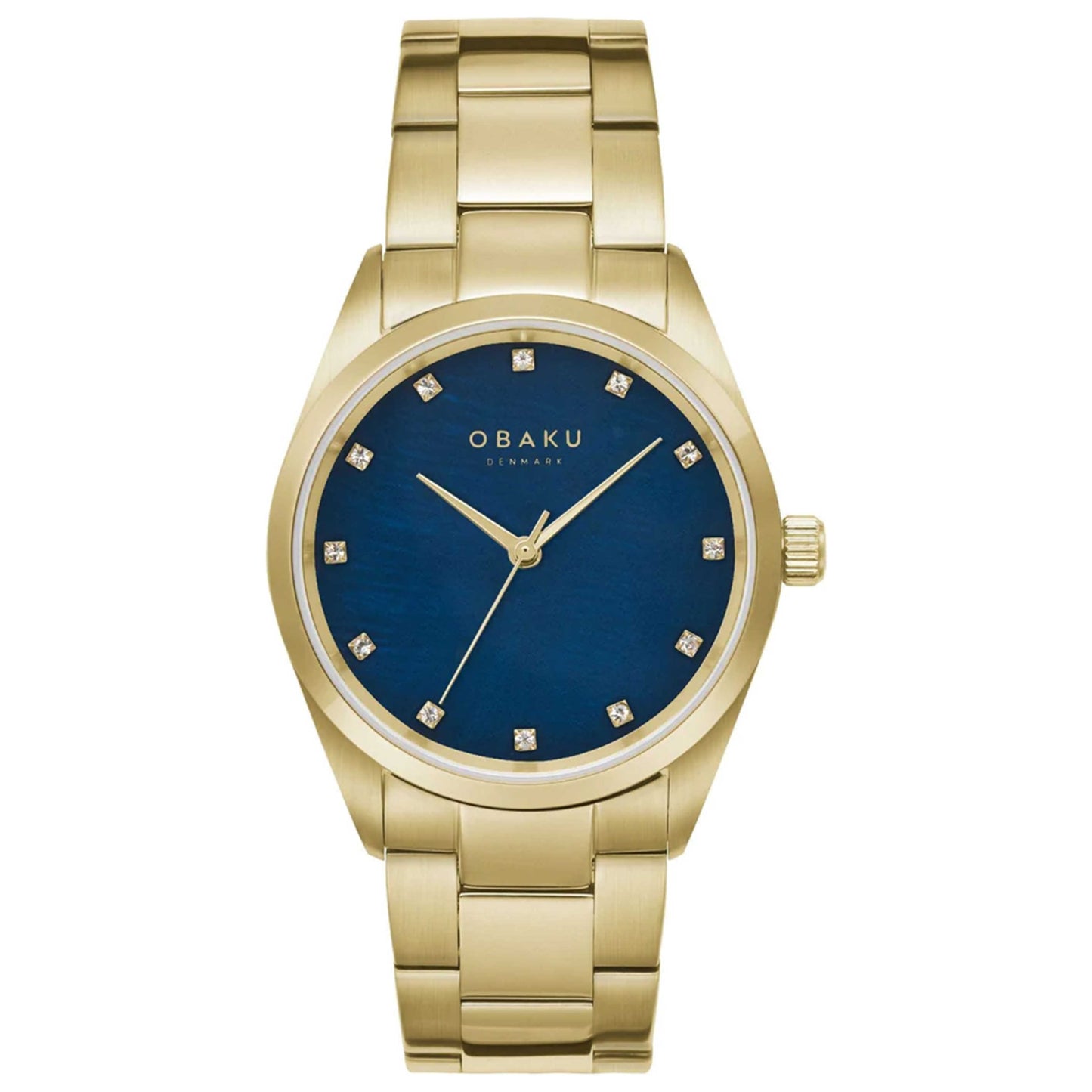 Front view of Obaku Chili Women's Quartz Watch V263LXGLSG