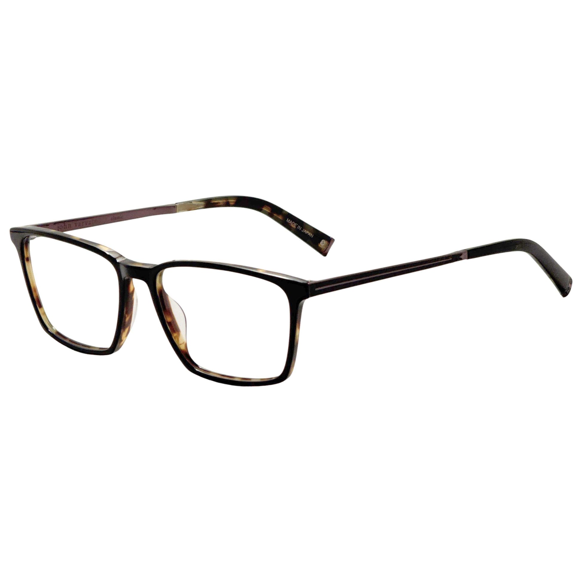 Front view of John Varvatos Men's Opticals V402550BLT