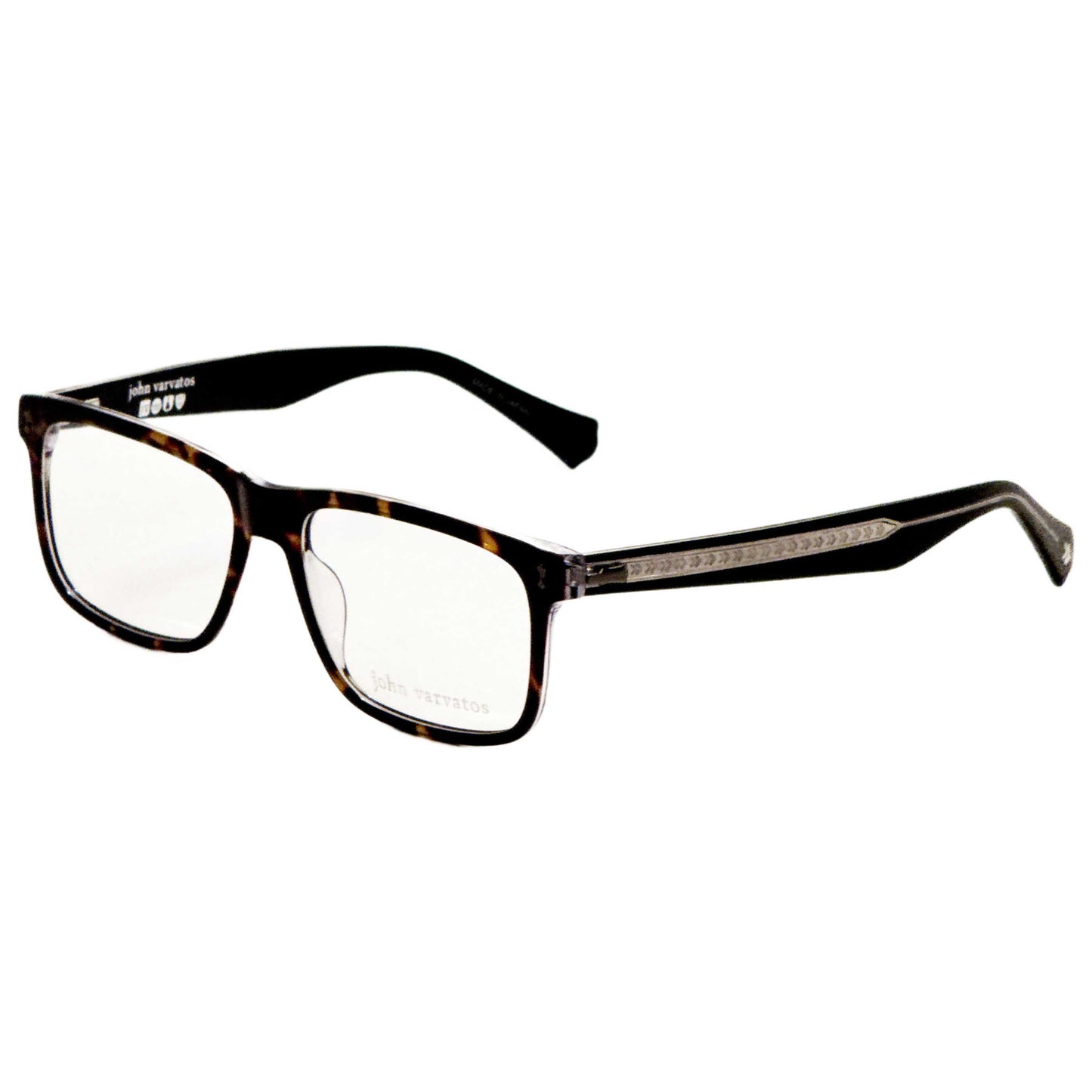 Front view of John Varvatos Men's Opticals V417560TOC