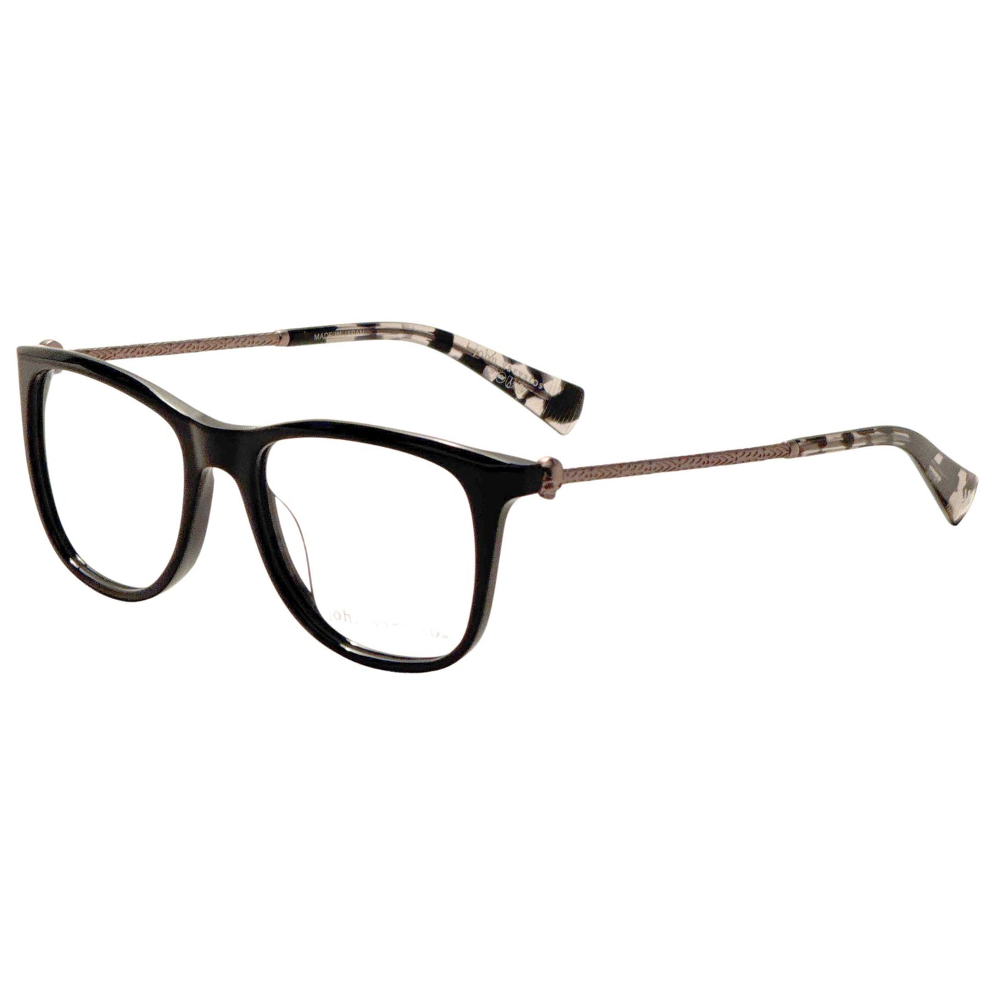 Front view of John Varvatos Men's Opticals V418520BLA