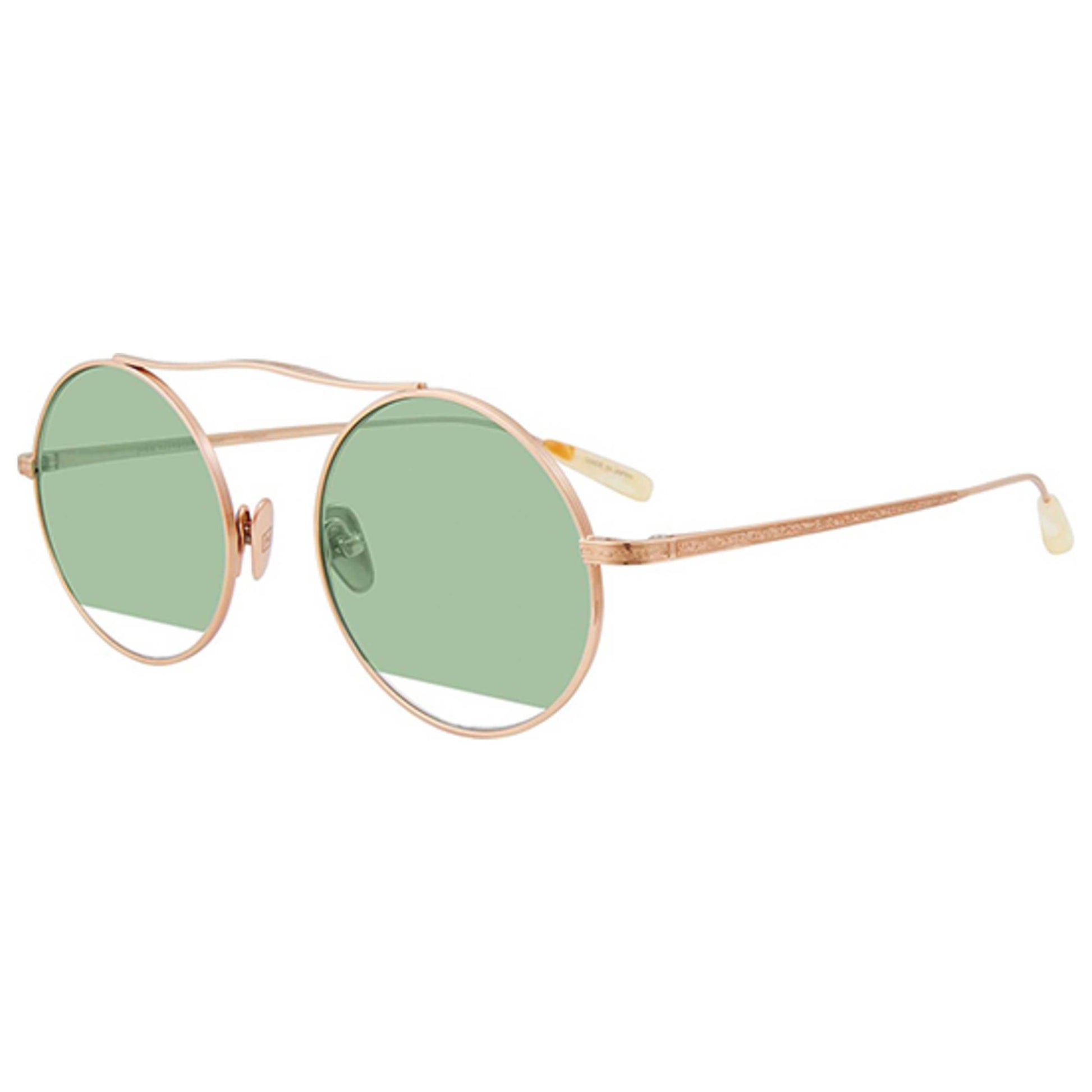 Front view of John Varvatos Fashion Men's Sunglasses V536GOL52