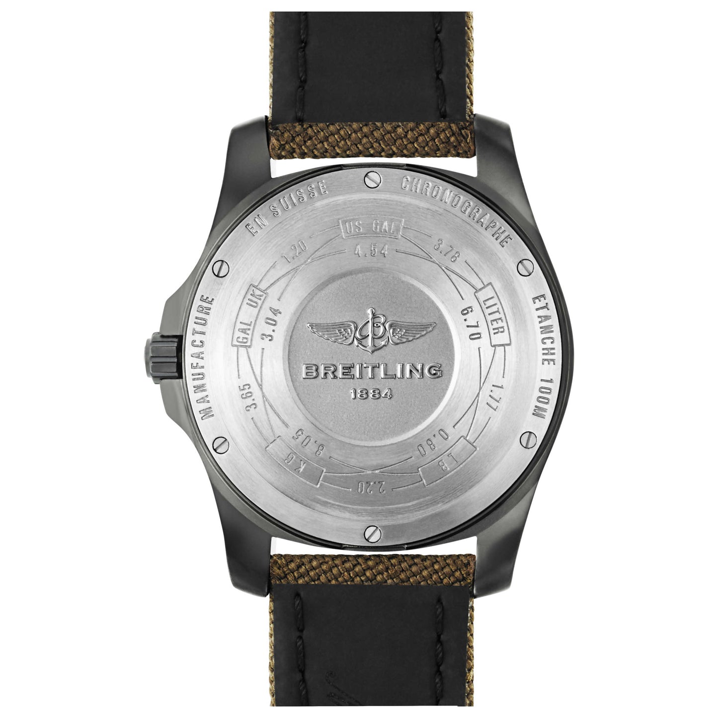 Breitling Professional Men's Swiss Quartz (Battery-Powered) Certified Chronometer Watch V7936310-BD60-108W - Image #2