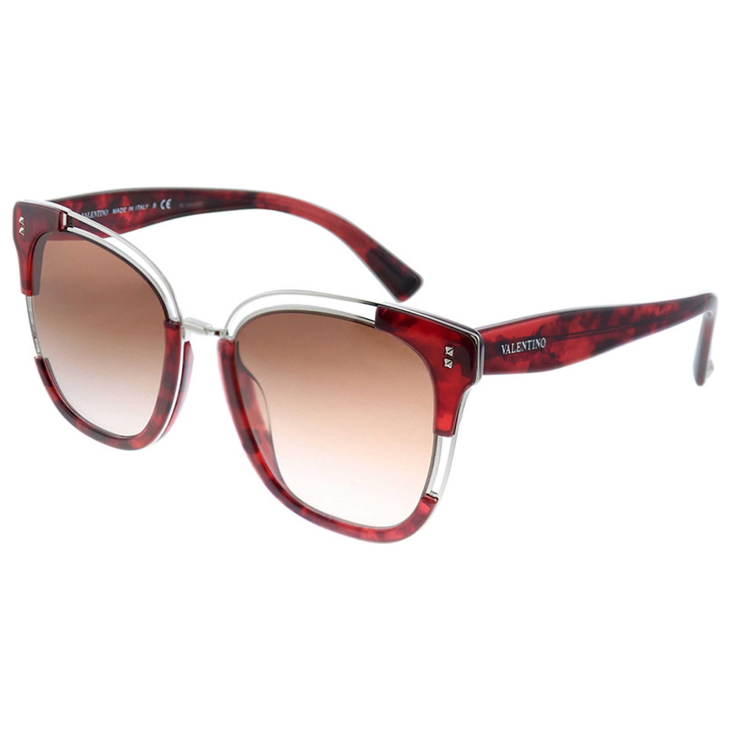 Front view of Valentino Fashion Women's Sunglasses VA-4042-502013-54