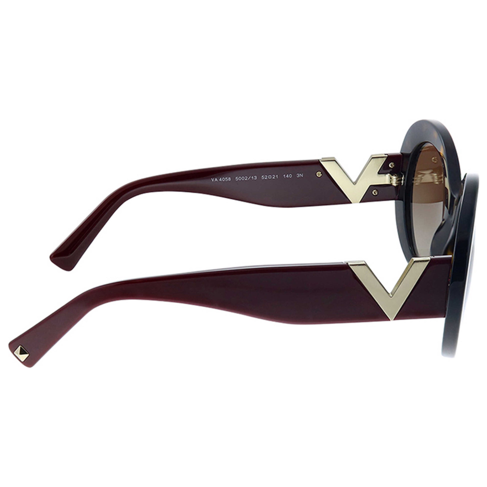 Valentino Fashion Women's Sunglasses VA-4058-500213-52 - Image #4