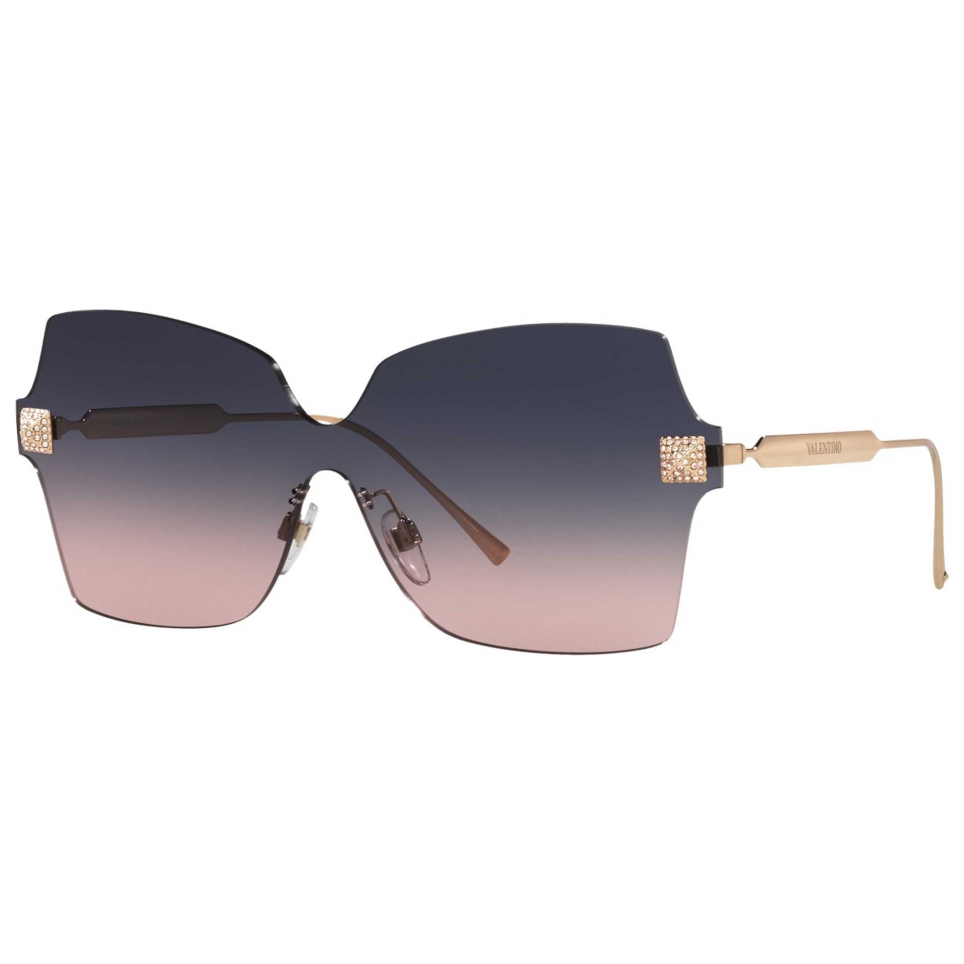 Front view of Valentino Fashion Women's Sunglasses VA2049-3006I6-0