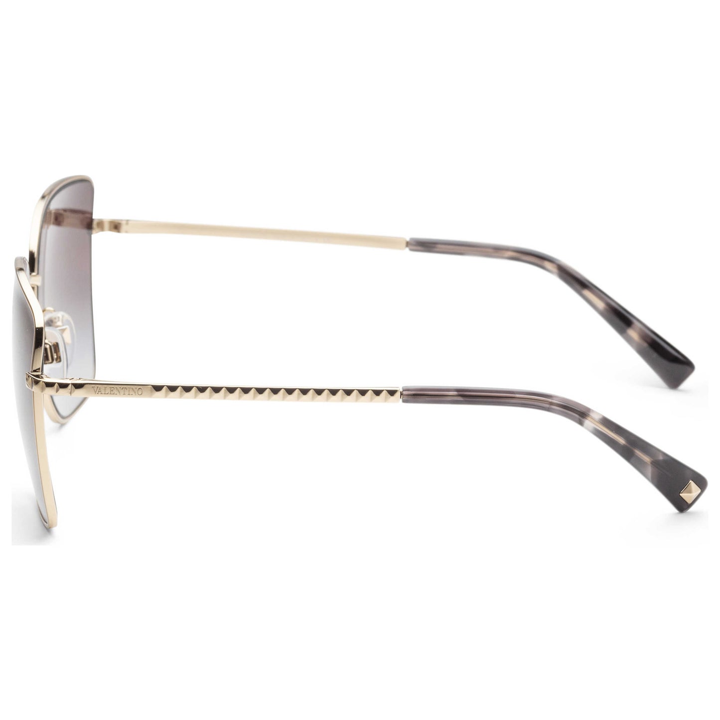 Left view of Valentino Fashion Women's Sunglasses VA2054-30038G-57