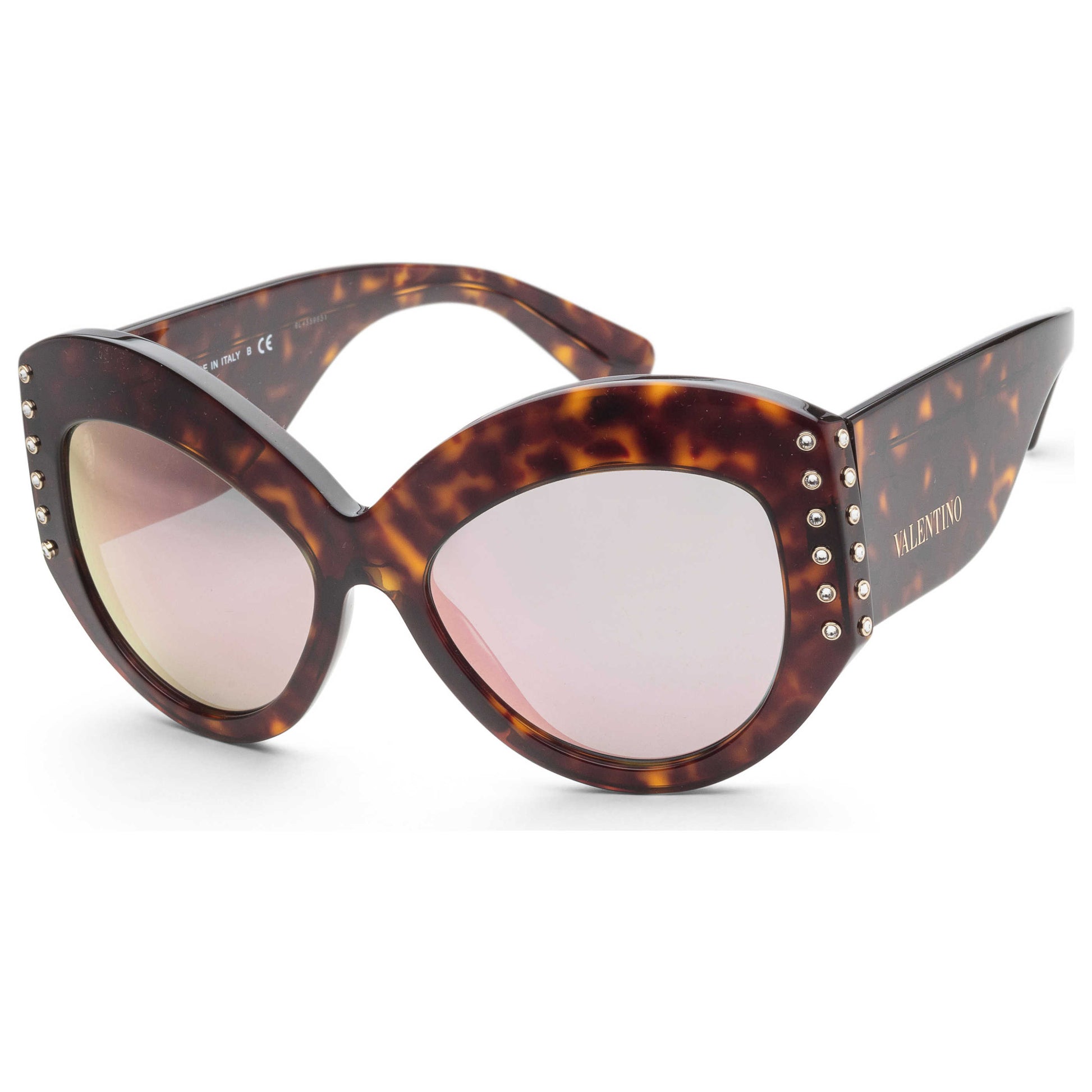 Front view of Valentino Fashion Women's Sunglasses VA4055-50024Z-55
