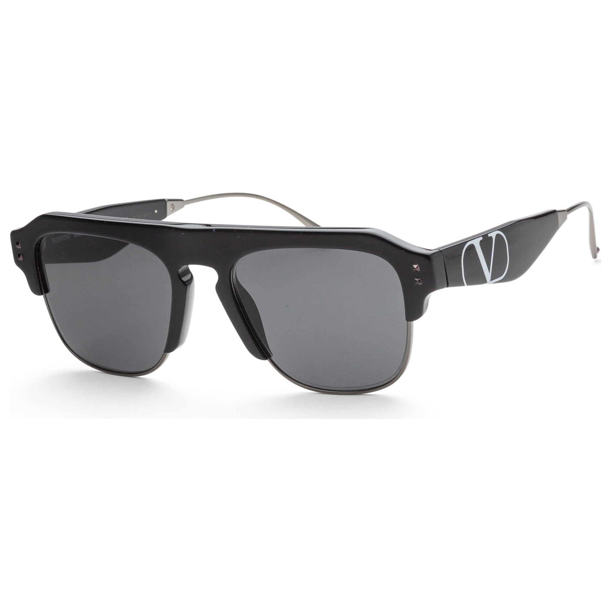 Front view of Valentino Fashion Men's Sunglasses VA4085-500187-54