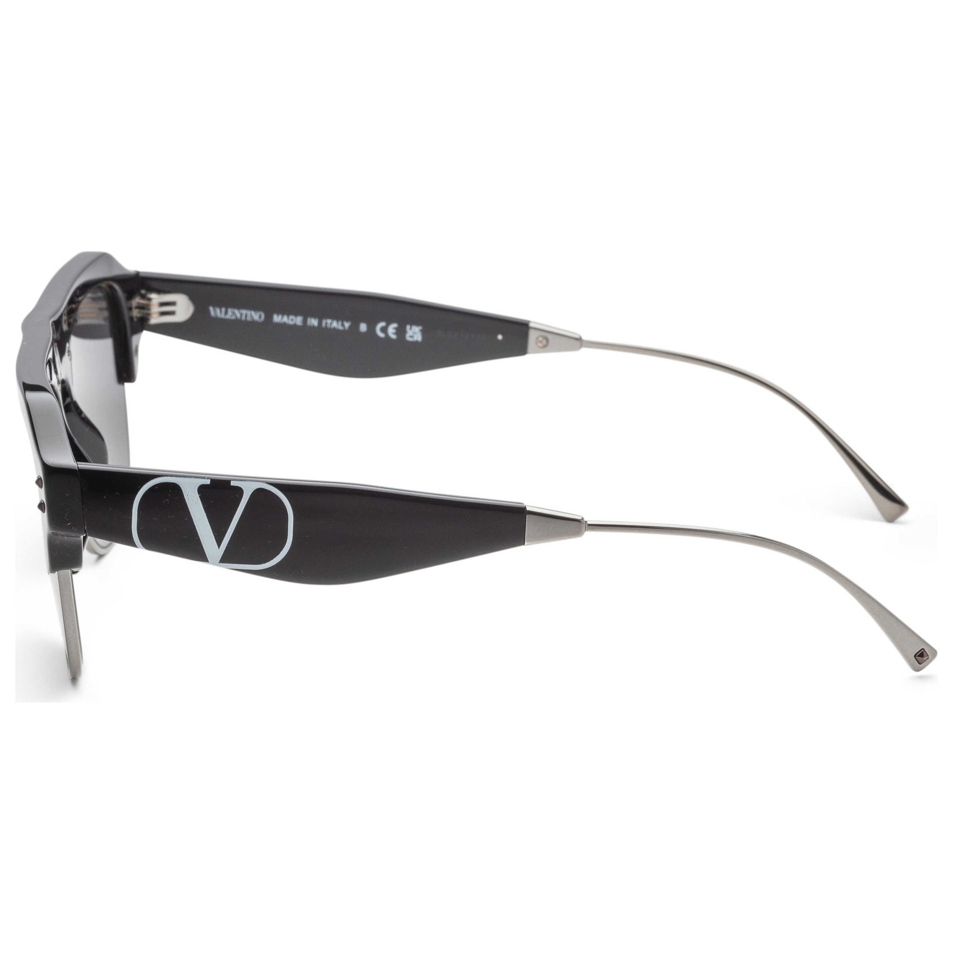 Left view of Valentino Fashion Men's Sunglasses VA4085-500187-54