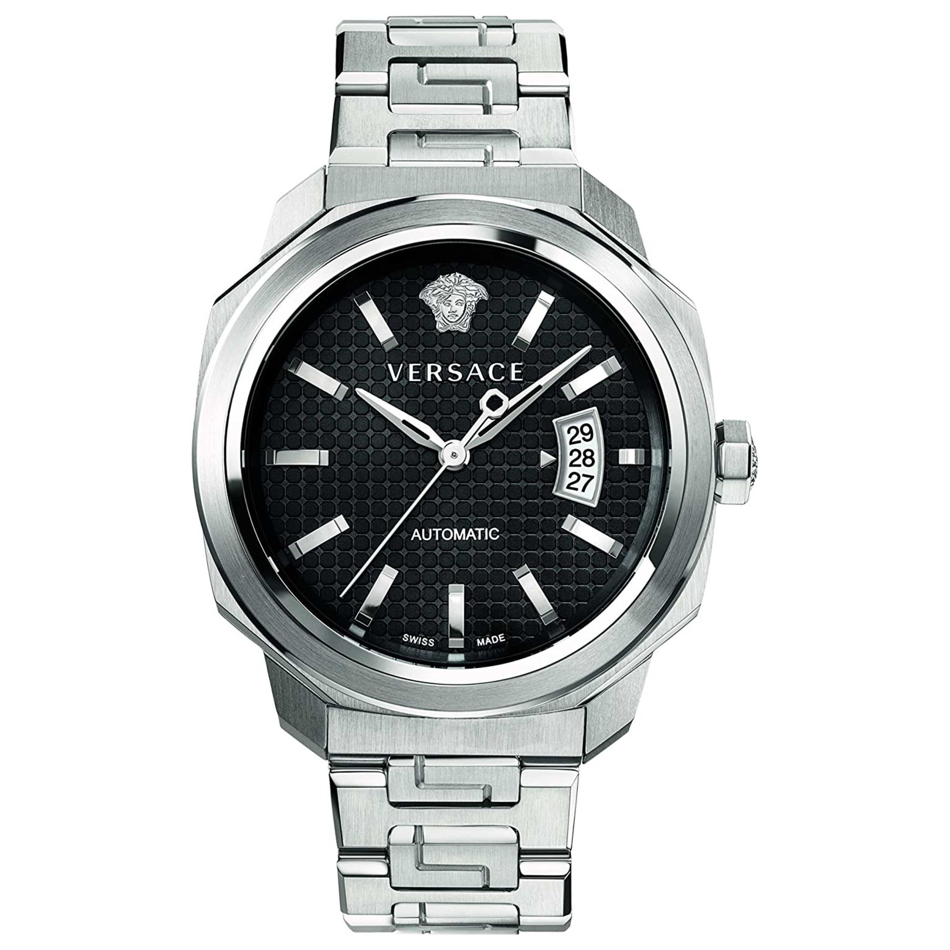 Front view of Versace Dylos Men's Automatic Watch VAG020016