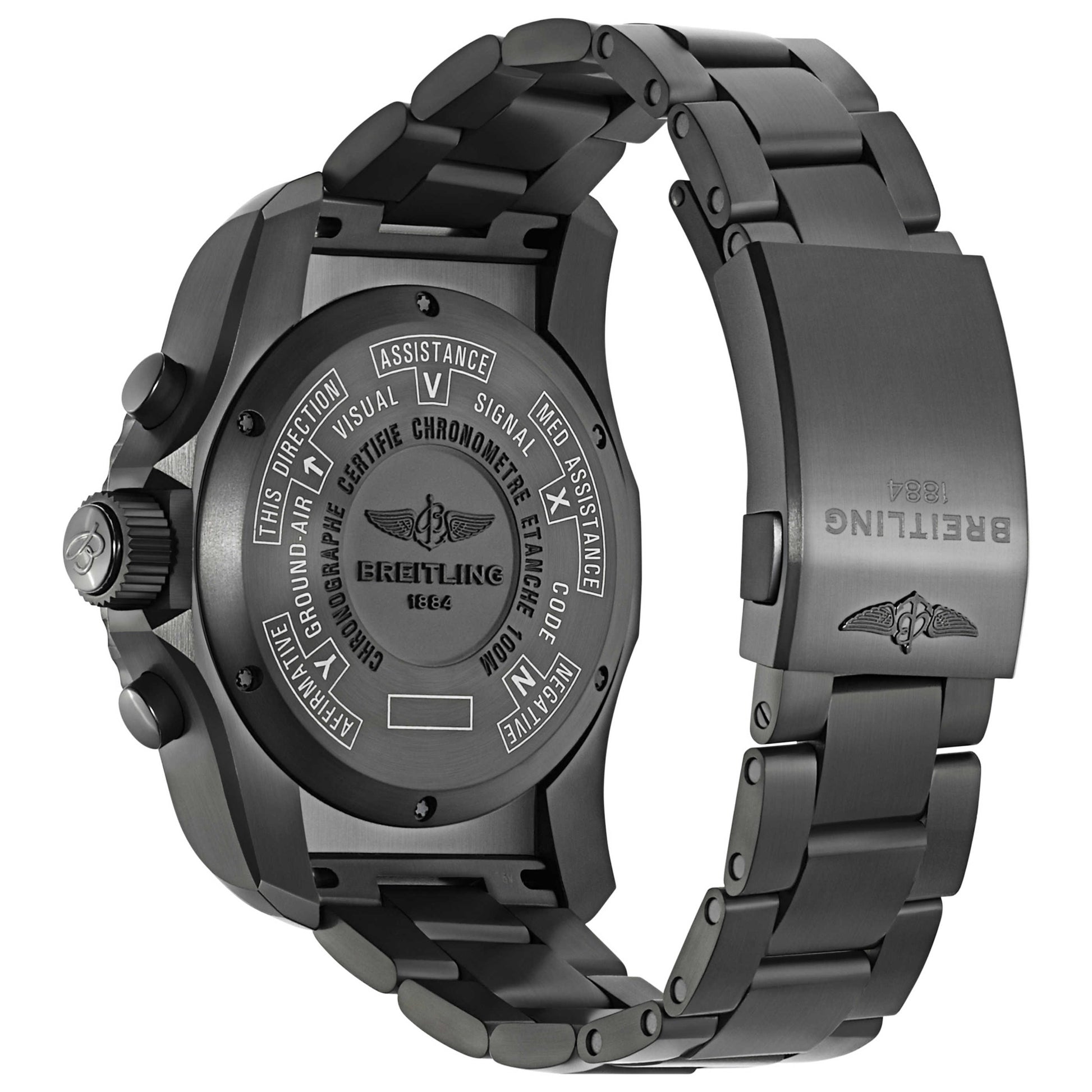 Breitling Professional Men's Swiss Quartz (Battery-Powered) Certified Chronometer Watch VB501019-C932-176V - Image #2