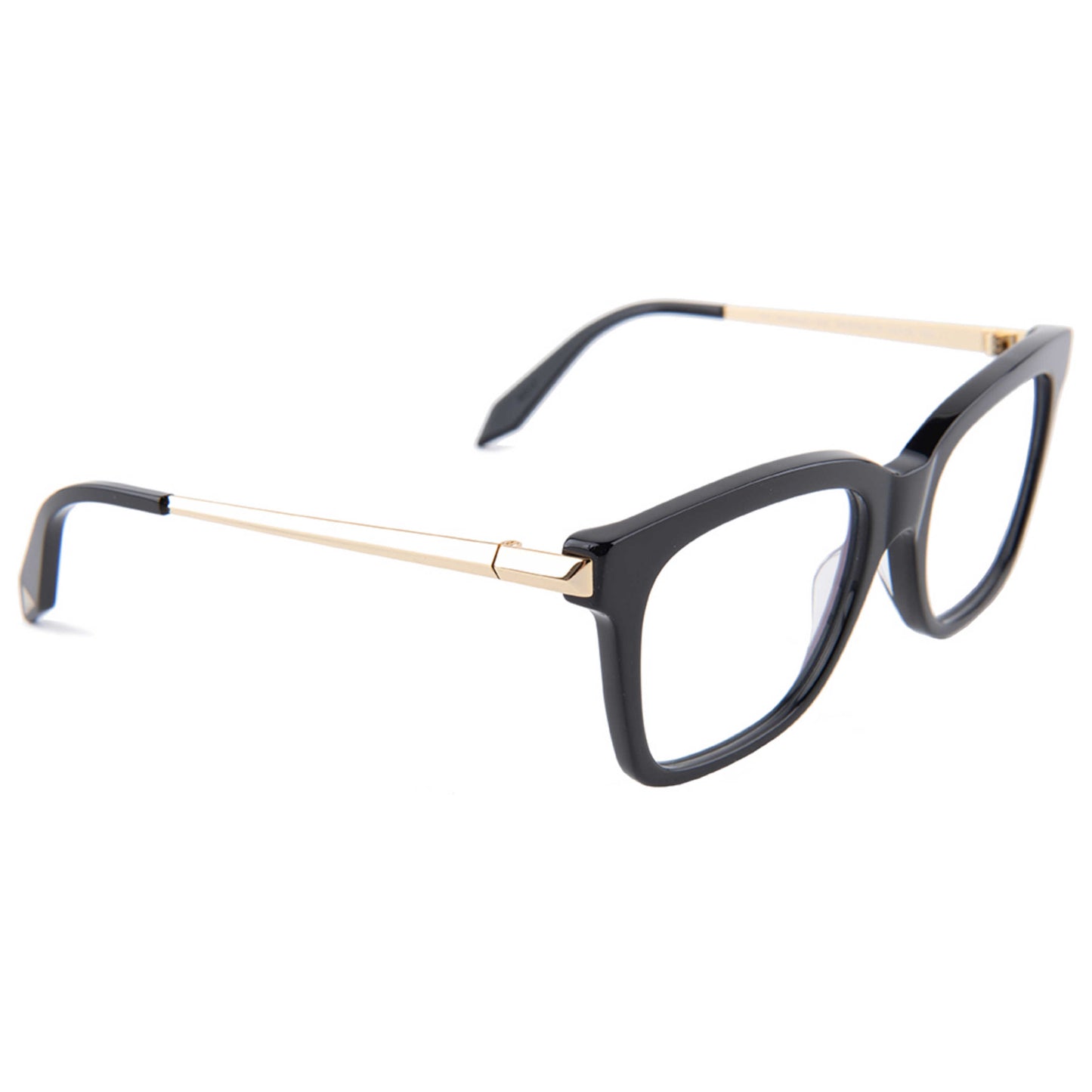 Front view of Victoria Beckham Fashion Women's Opticals VBOPT205-BLKGLD-C0951