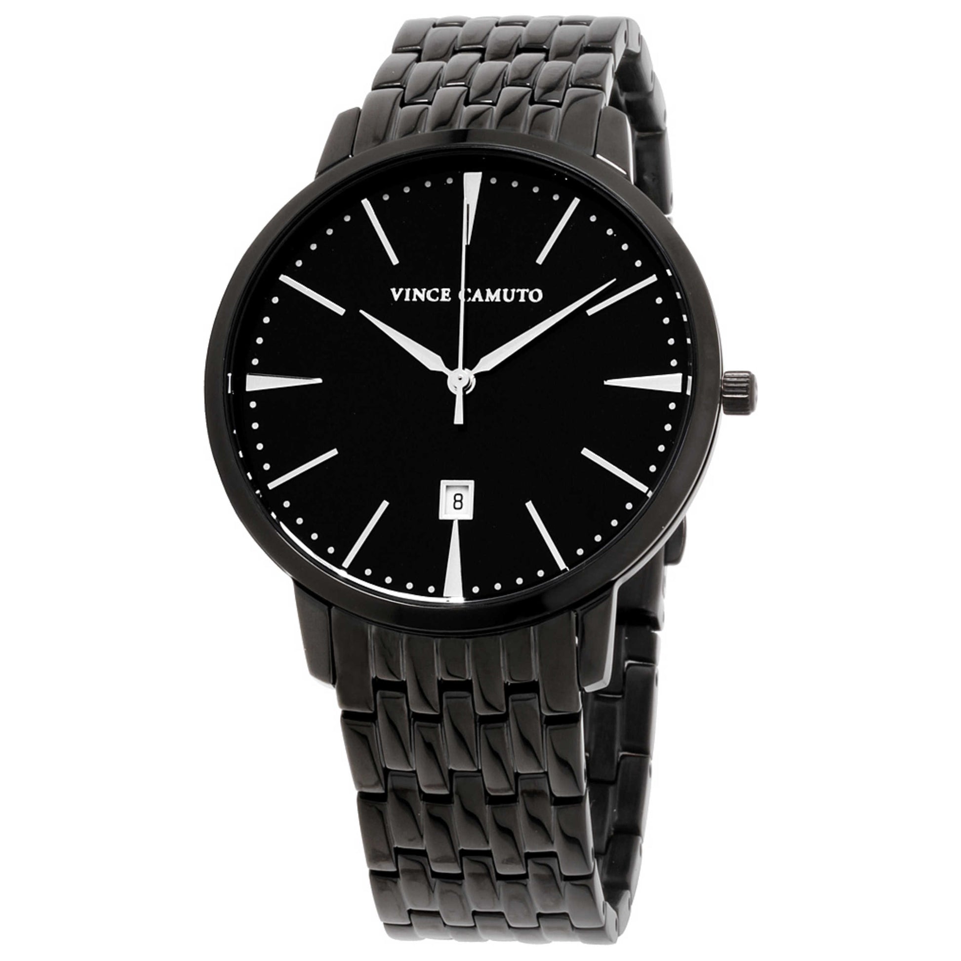 Front view of Vince Camuto Date Men's Quartz Watch VC1074NVTI