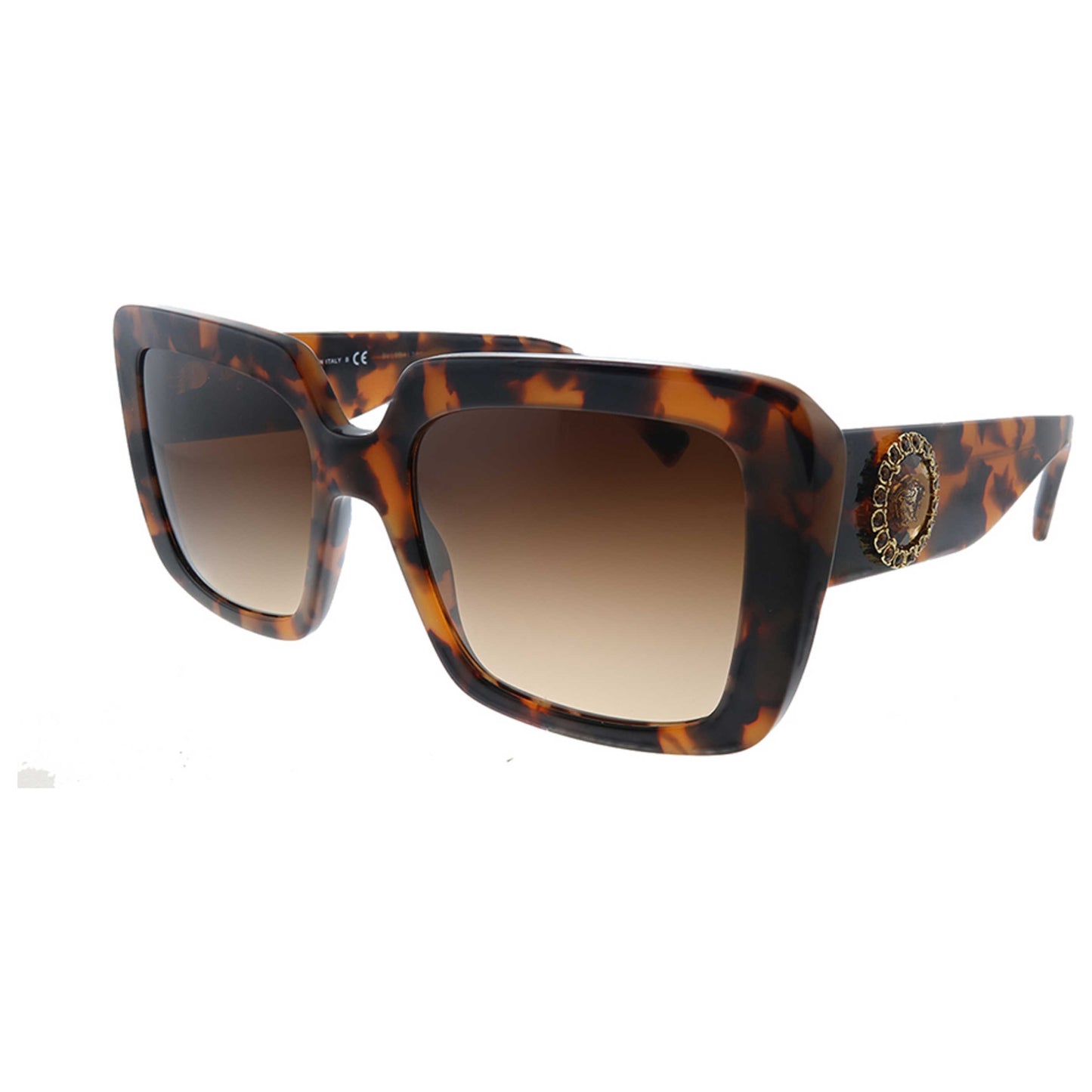 Front view of Versace Fashion Women's Sunglasses VE-4384B-944-74