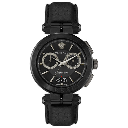 Front view of Versace Aion Chrono Men's Quartz Watch VE1D01420