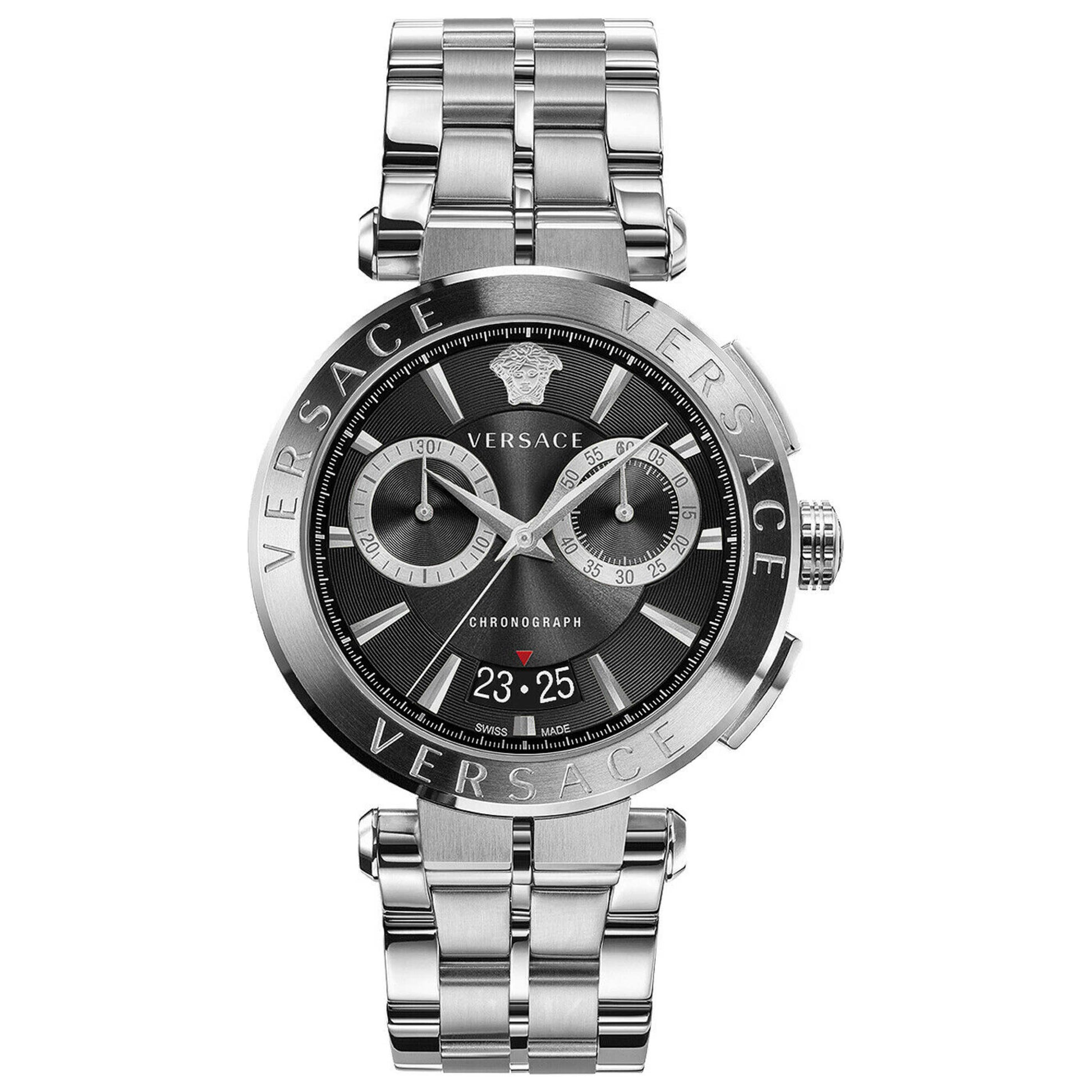 Front view of Versace Aion Men's Quartz Watch VE1D01520