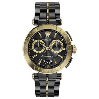 Front view of Versace Aion Men's Quartz Watch VE1D01620