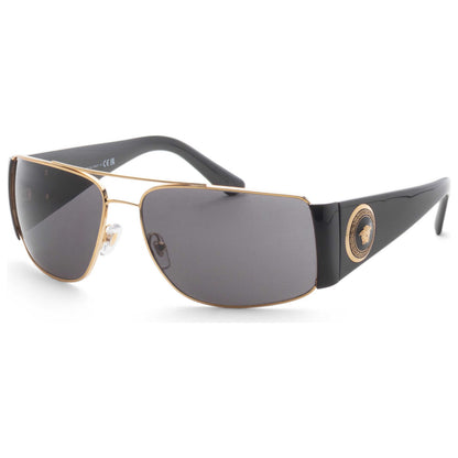 Front view of Versace Men's Sunglasses VE2163-100287-63