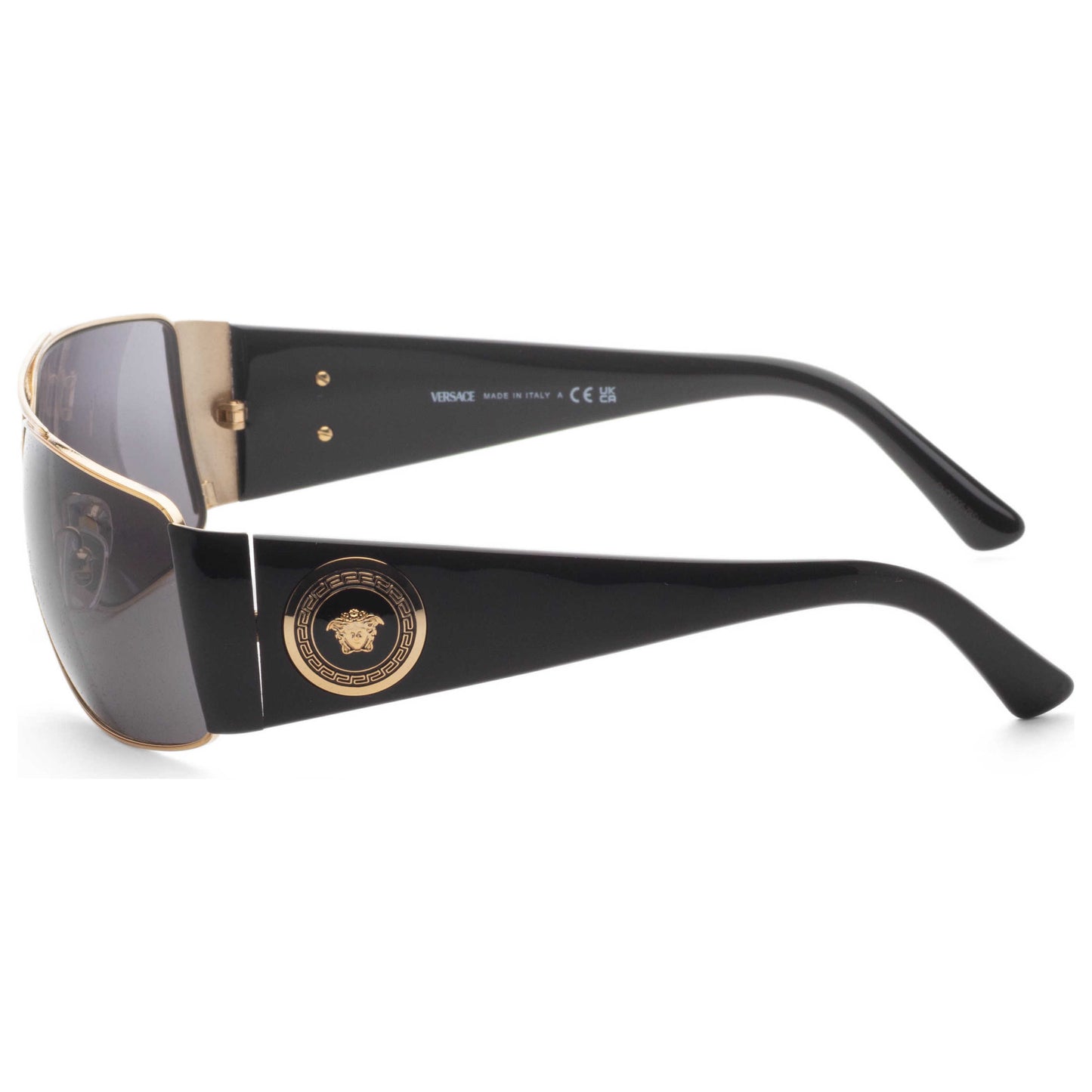 Left view of Versace Men's Sunglasses VE2163-100287-63