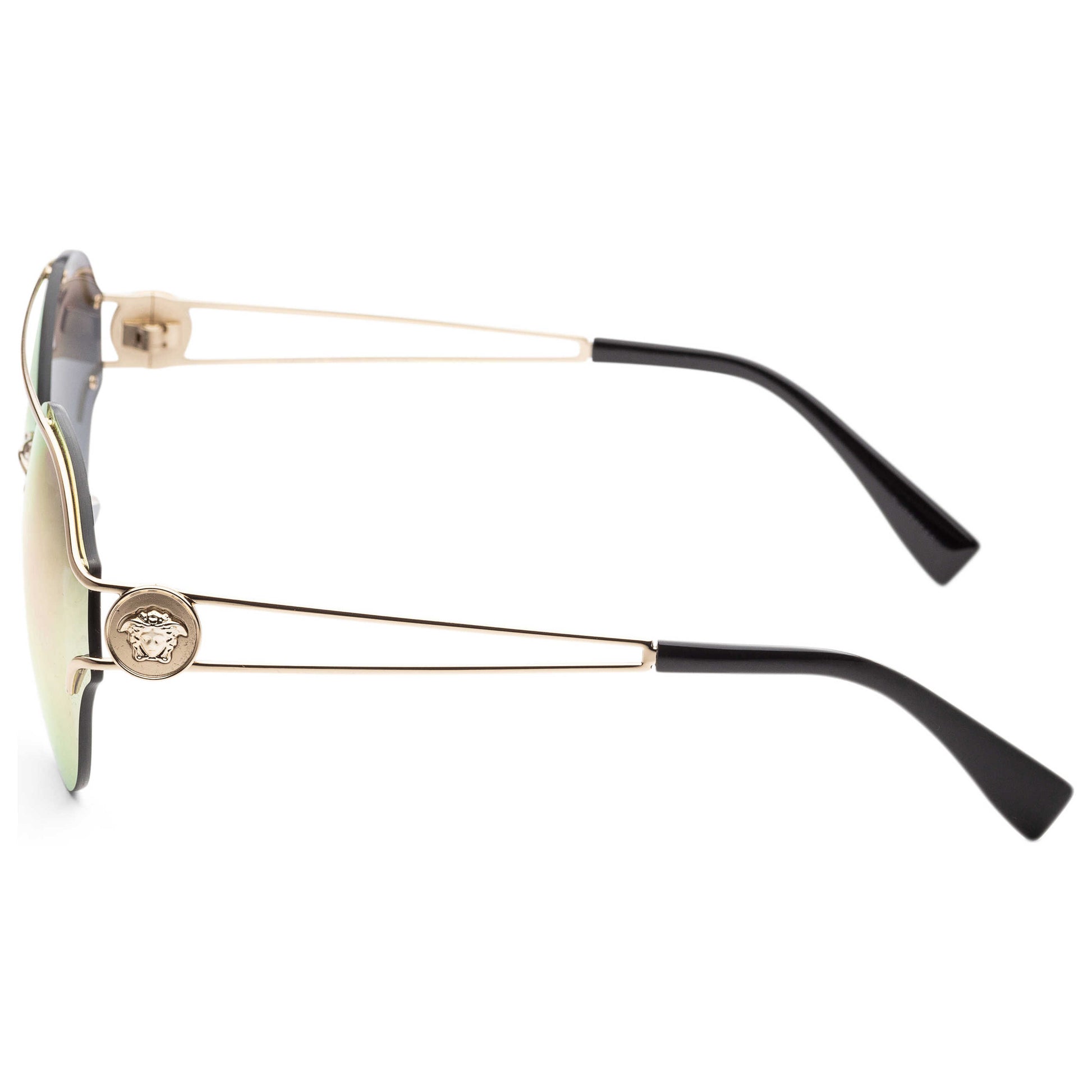 Left view of Versace Fashion Women's Sunglasses VE2184-12524Z61