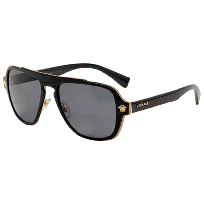 Front view of Versace Men's Sunglasses VE2199-100281-56