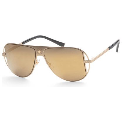 Front view of Versace Fashion Men's Sunglasses VE2212-10027P57