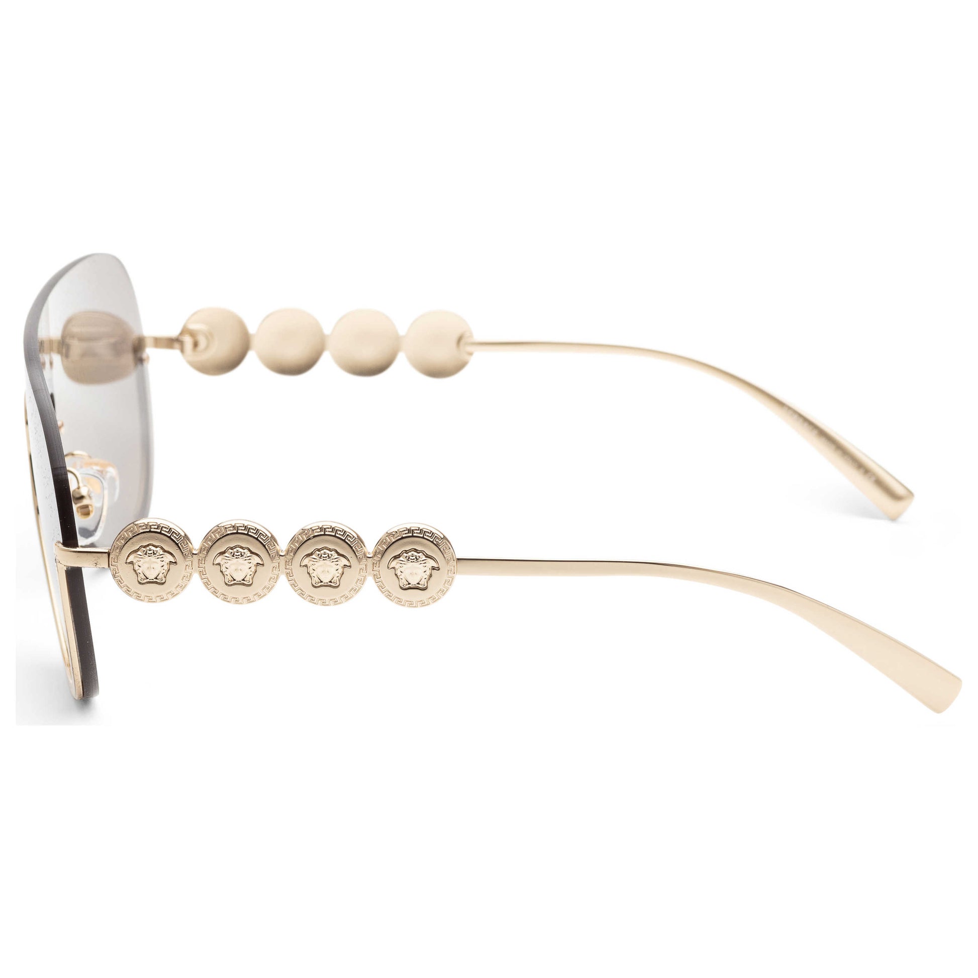 Left view of Versace Fashion Women's Sunglasses VE2215-12526G-39