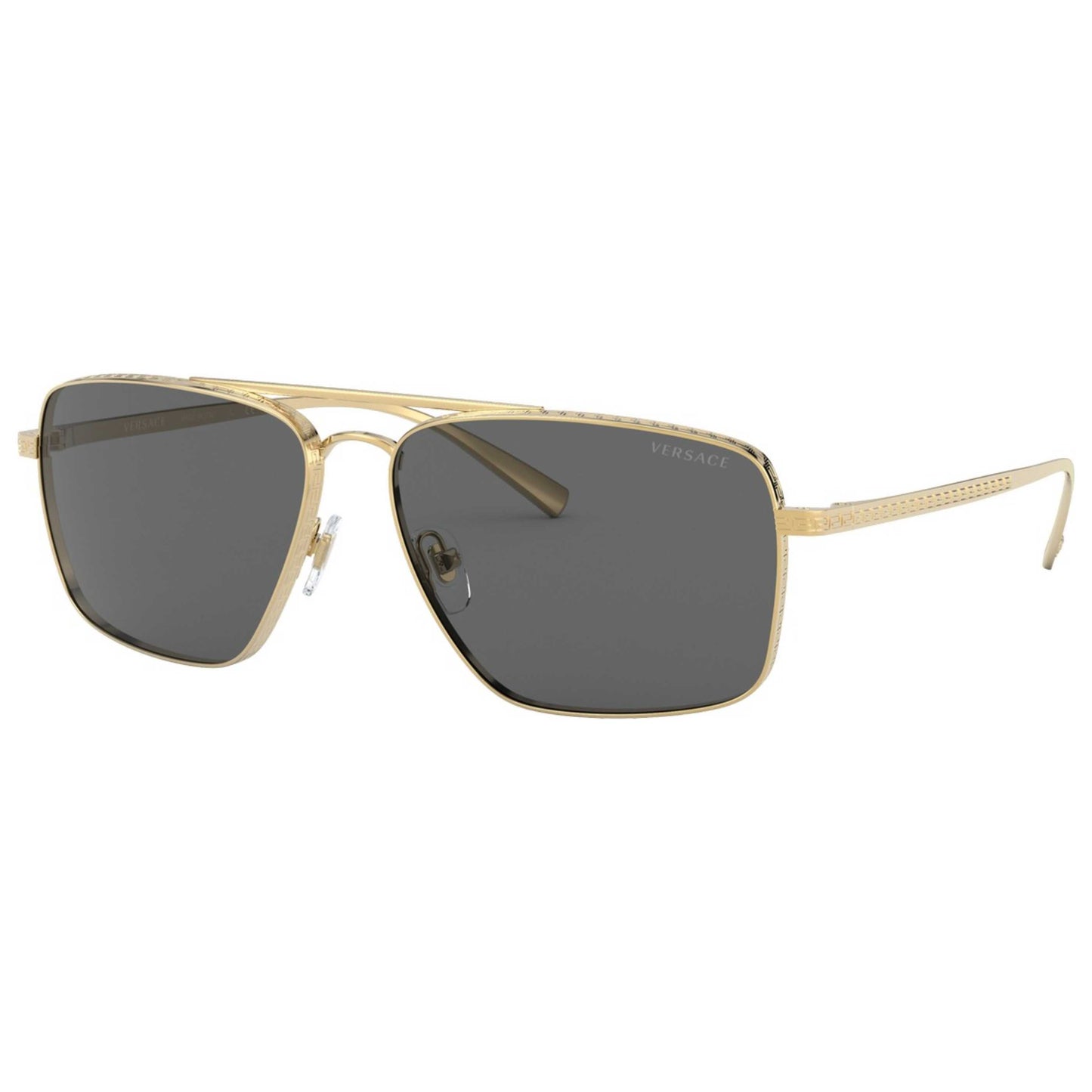 Front view of Versace Fashion Men's Sunglasses VE2216-100287