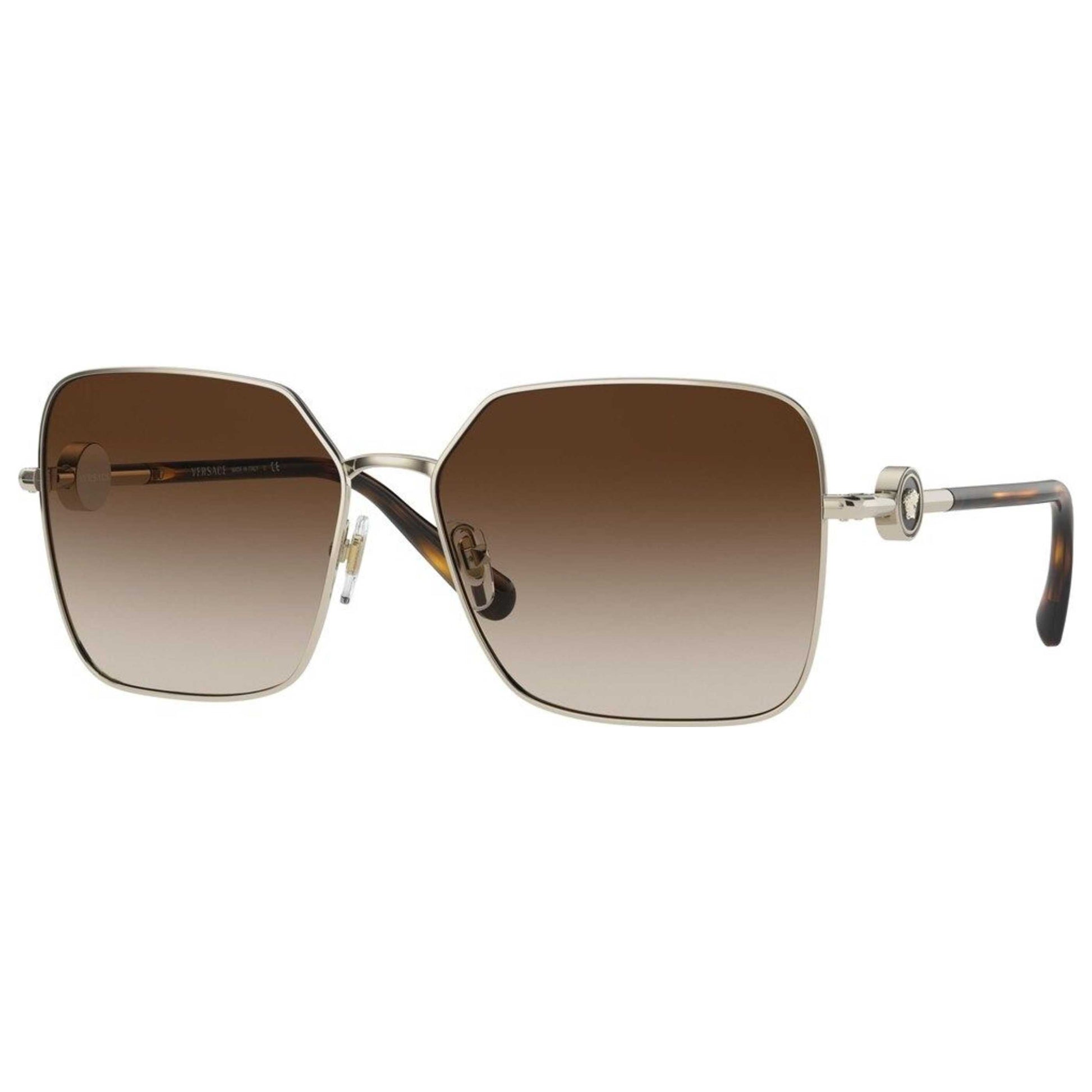 Front view of Versace Fashion Women's Sunglasses VE2227-125213-59