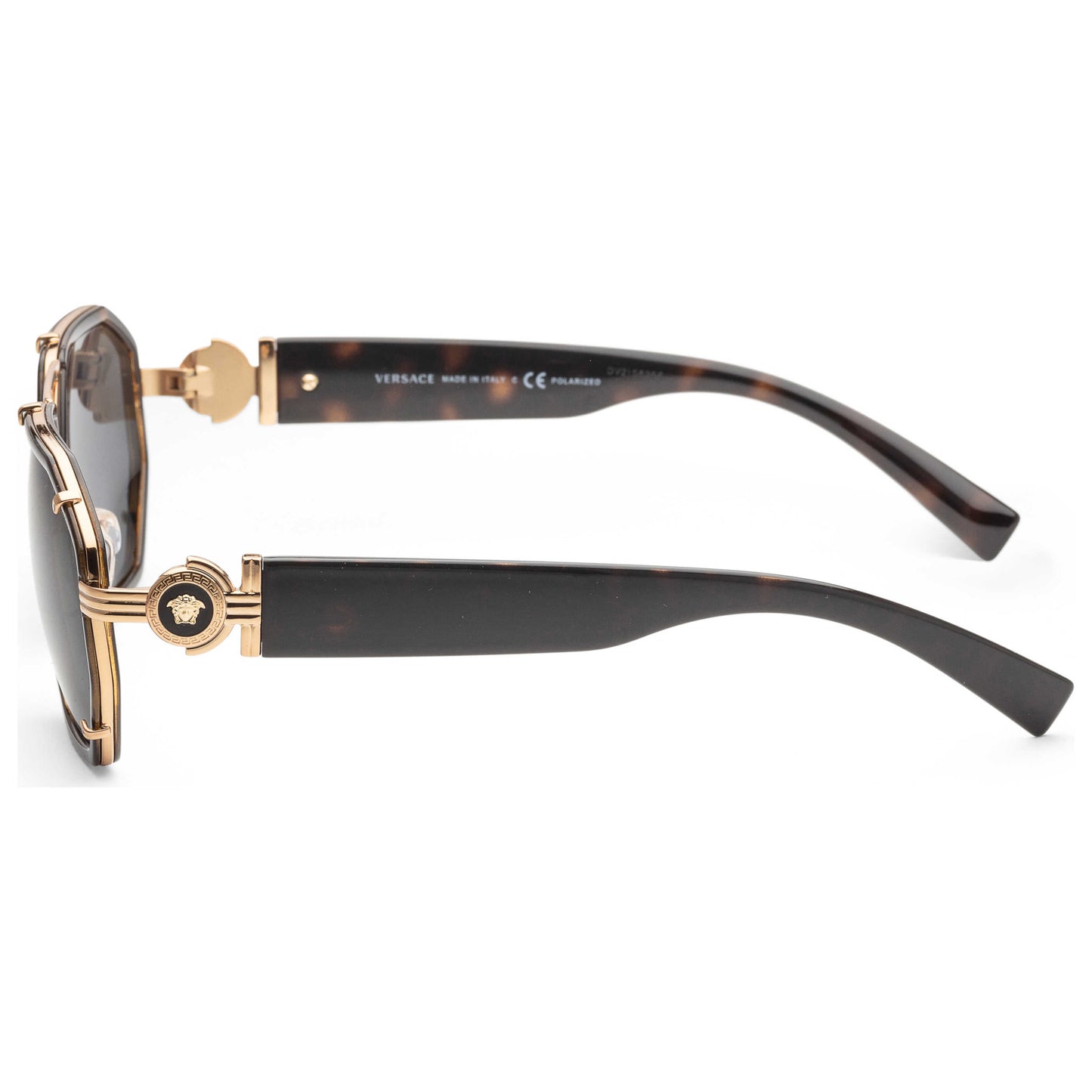 Left view of Versace Fashion Men's Sunglasses VE2228-100281-58