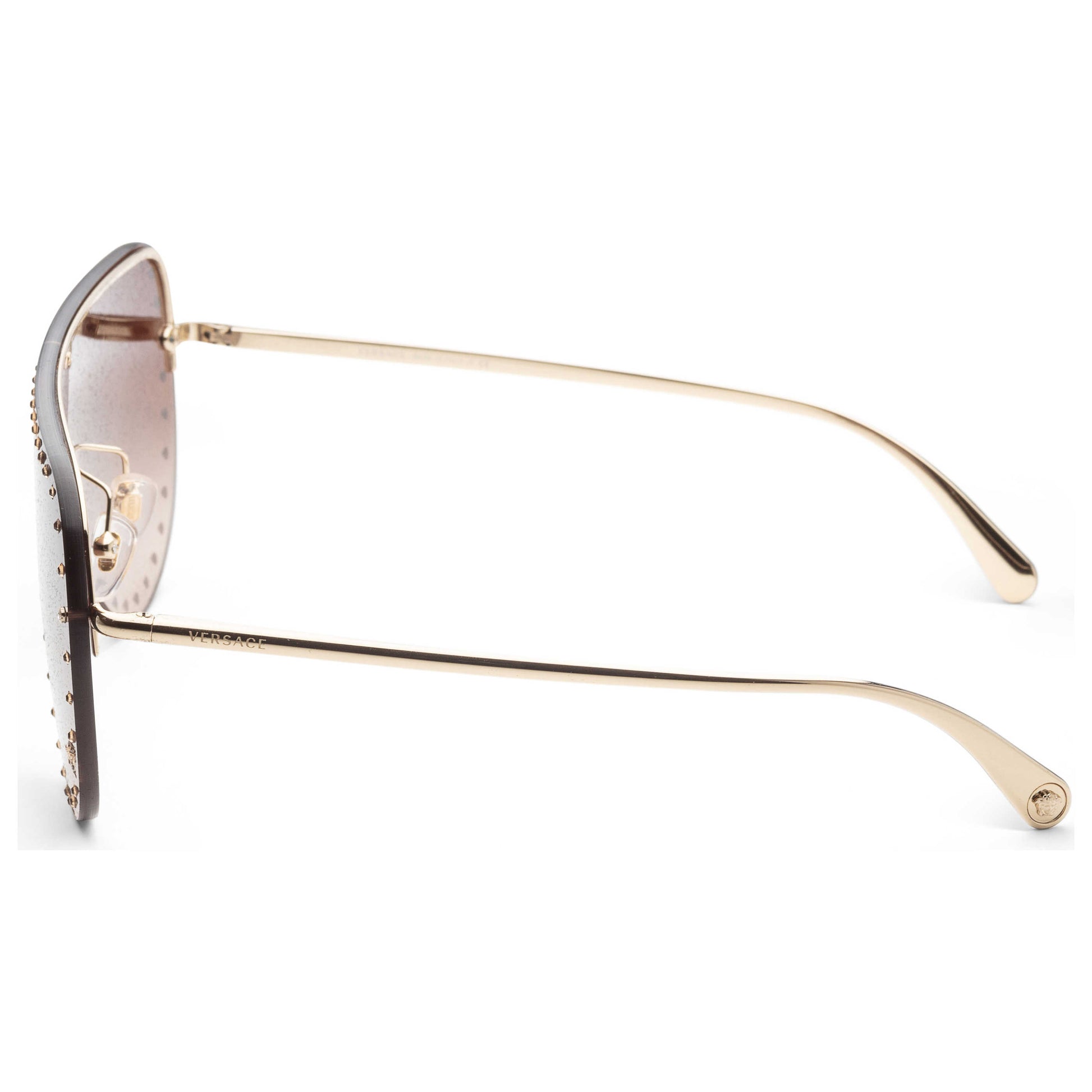 Left view of Versace Fashion Women's Sunglasses VE2230B-125213-45