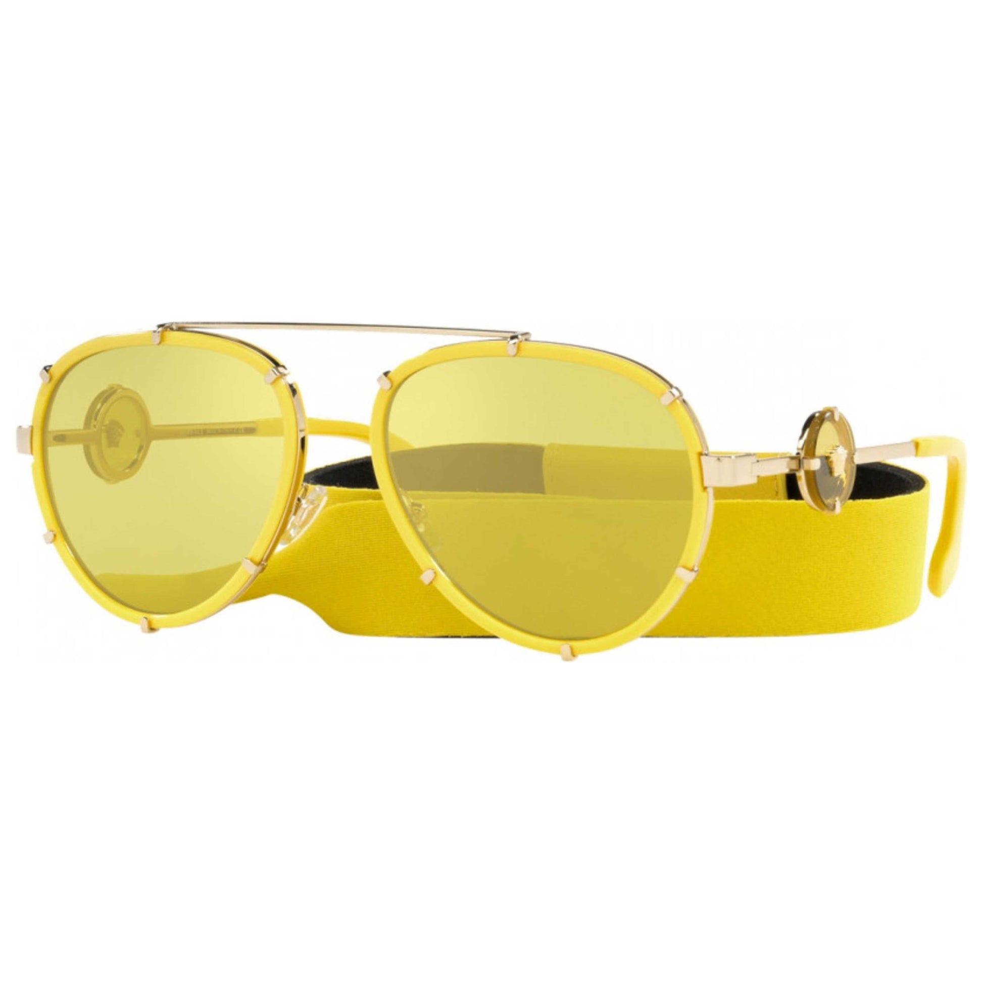 Front view of Versace Fashion Women's Sunglasses VE2232-14736D-61