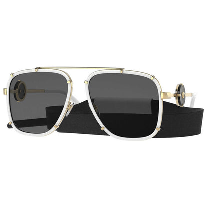 Front view of Versace Fashion Men's Sunglasses VE2233-147187