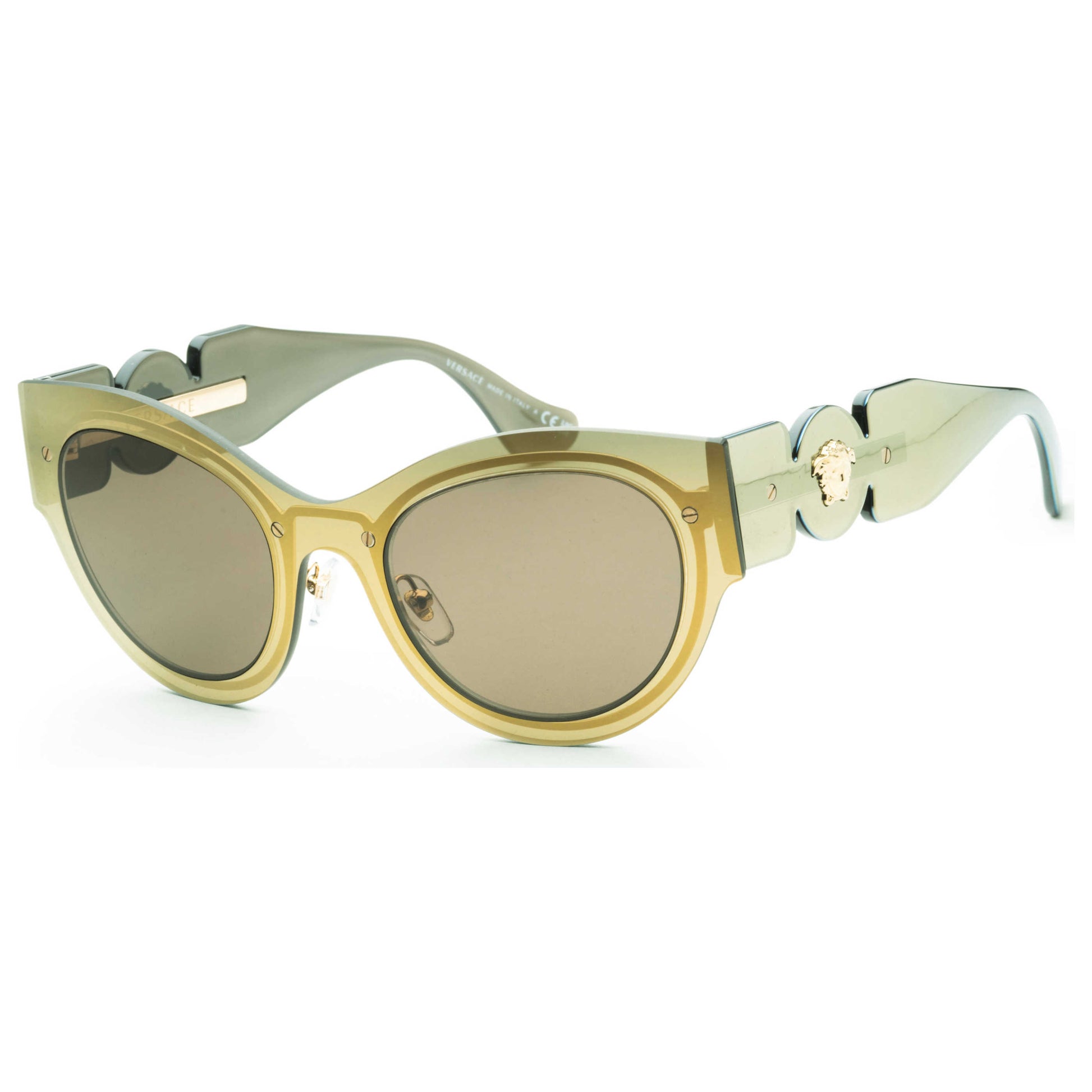 Front view of Versace Fashion Women's Sunglasses VE2234-1002-3-53