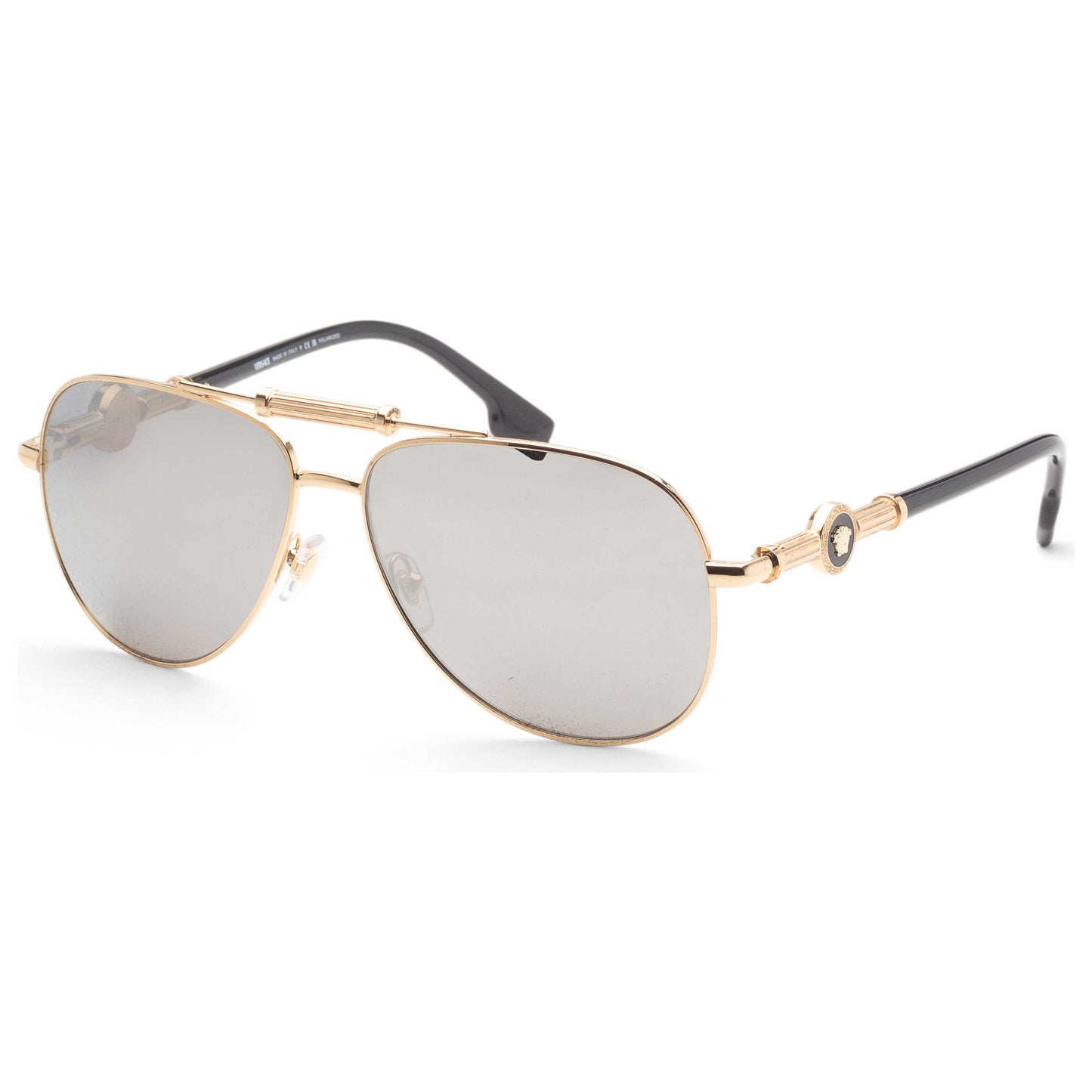 Front view of Versace Fashion Men's Sunglasses VE2236-1002Z3-59